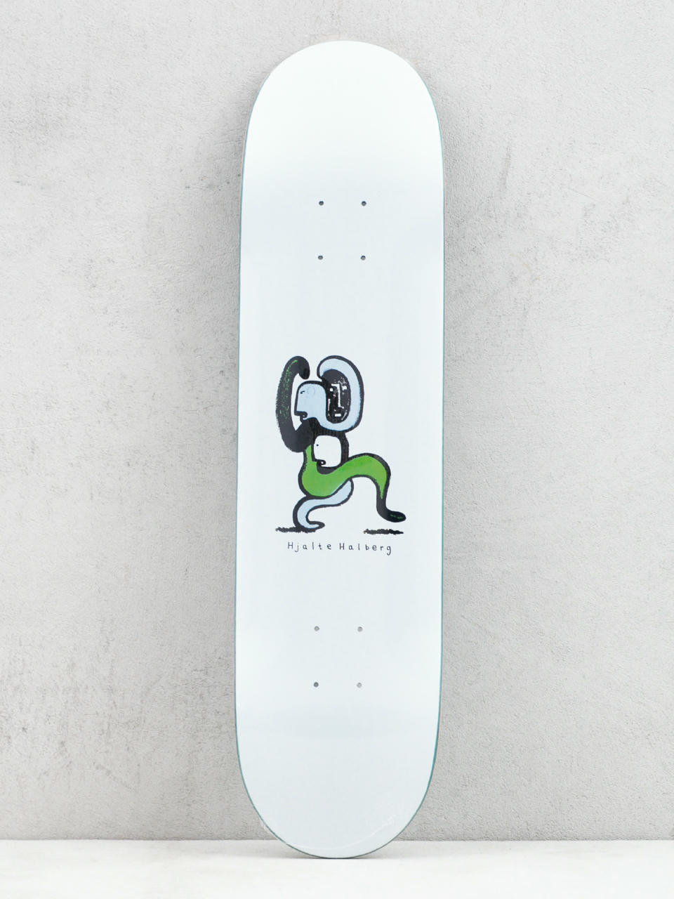 Polar Skate Hjalte Halberg Lurking Deck (white)