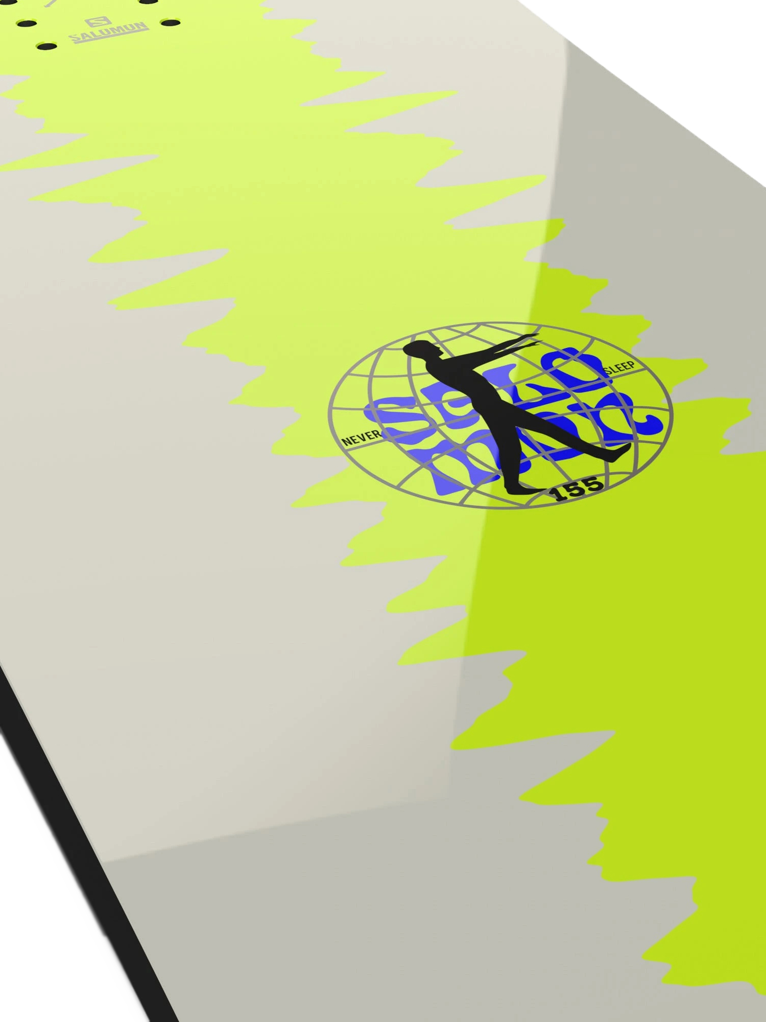 Salomon Sleepwalker Snowboard - multicolor (natural/yellow/blue)