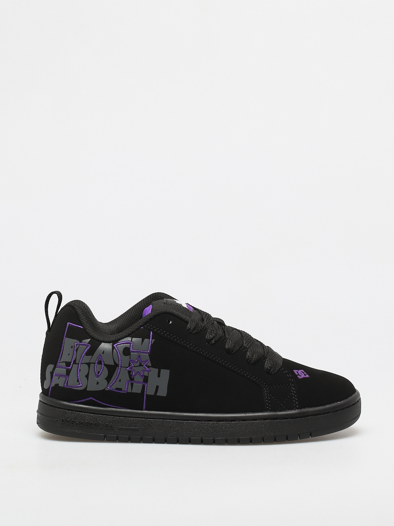 DC X Black Sabbath Ct Graffik Shoes (black/black/grey)
