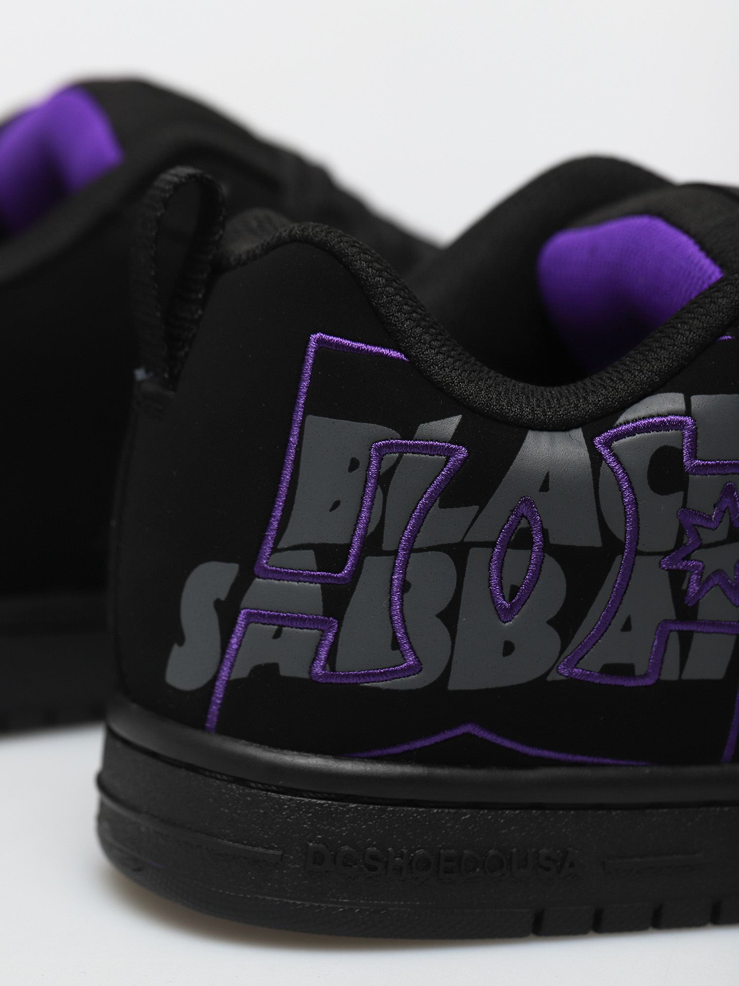 DC X Black Sabbath Ct Graffik Shoes (black/black/grey)