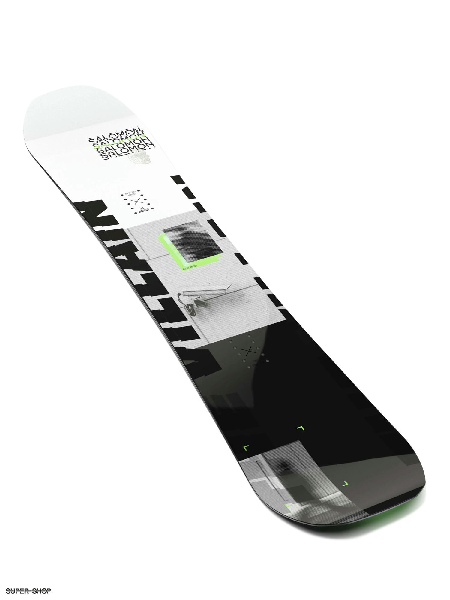 Salomon The Villain Snowboard (green/white)