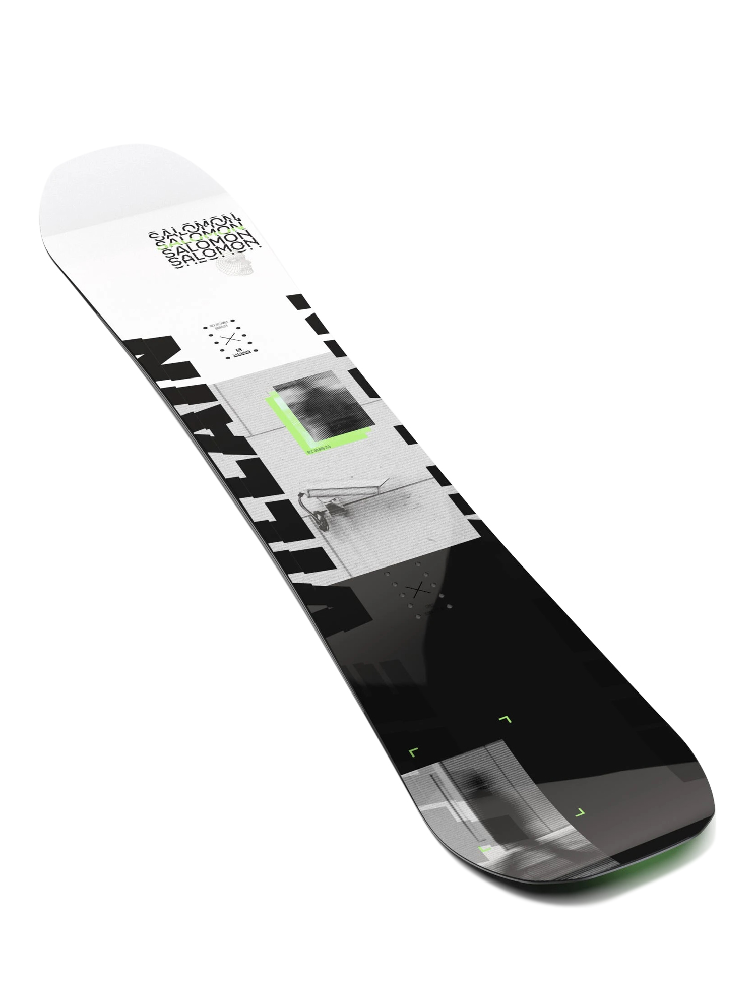 Salomon The Villain Snowboard green (green/white)