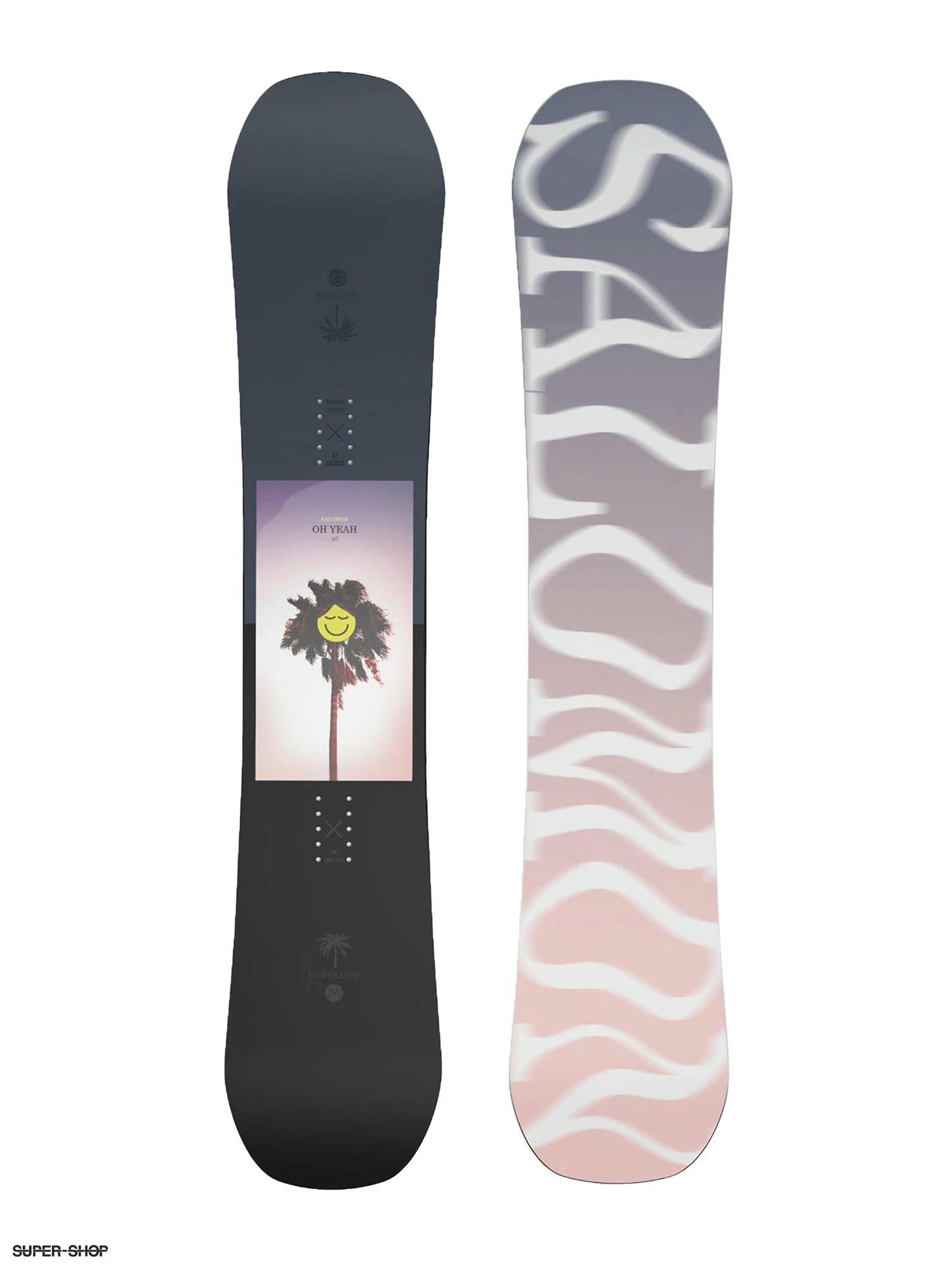 salomon snowboard pink