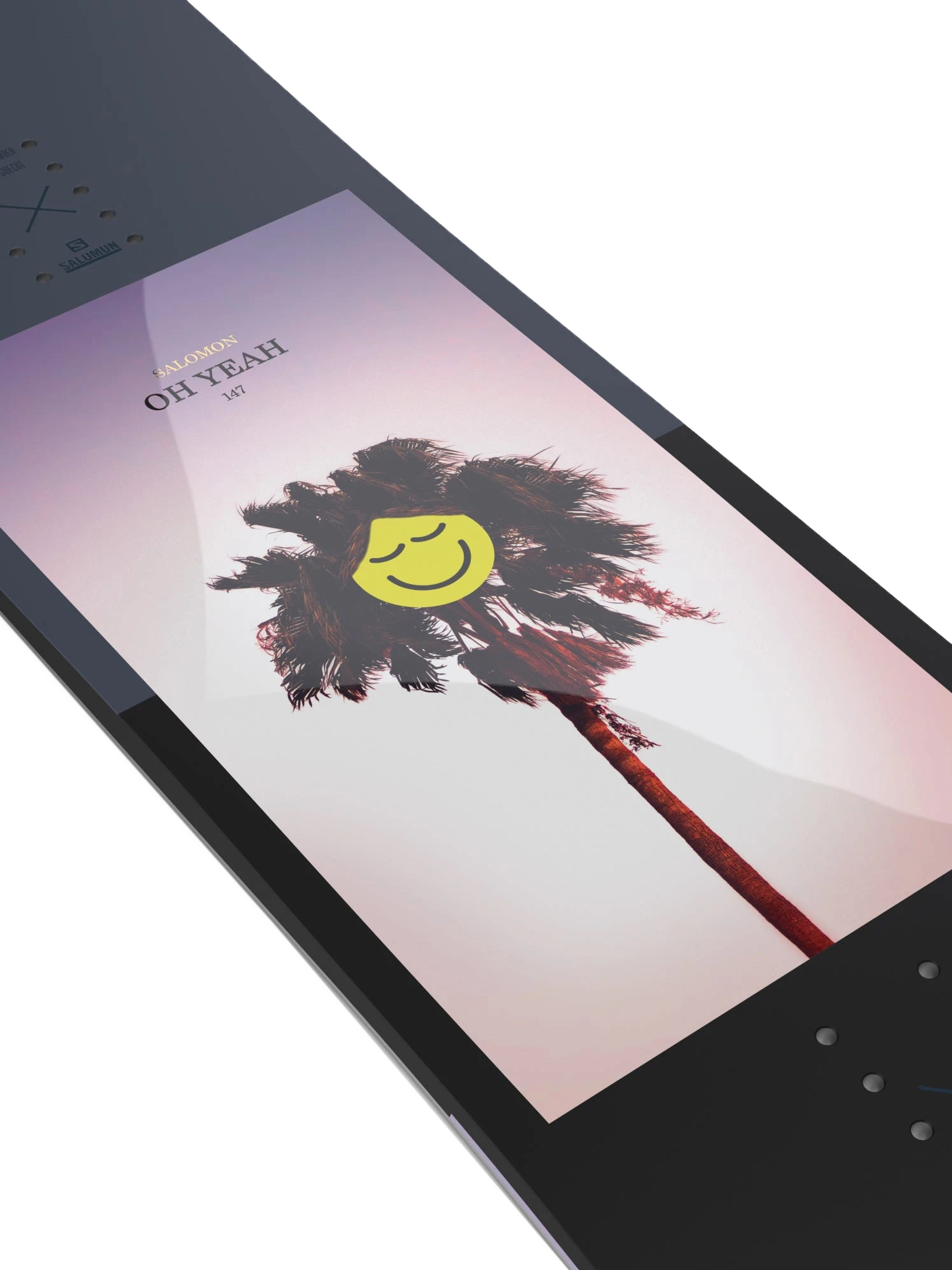 Womens Salomon Oh Yeah Snowboard (blue/pink/white)