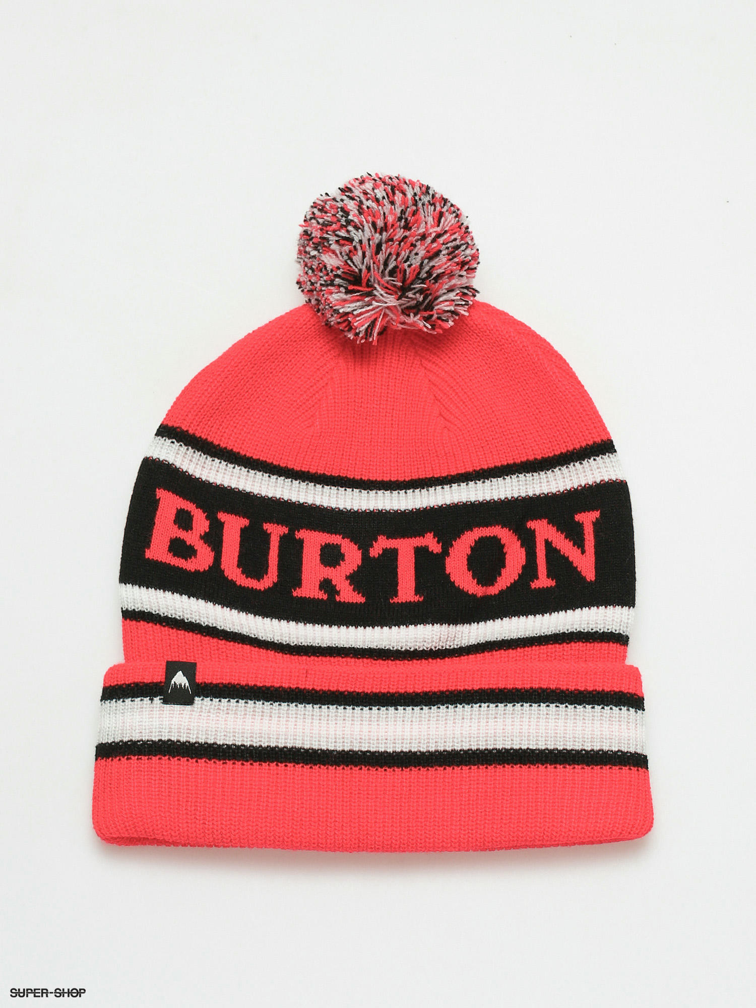 burton pink beanie