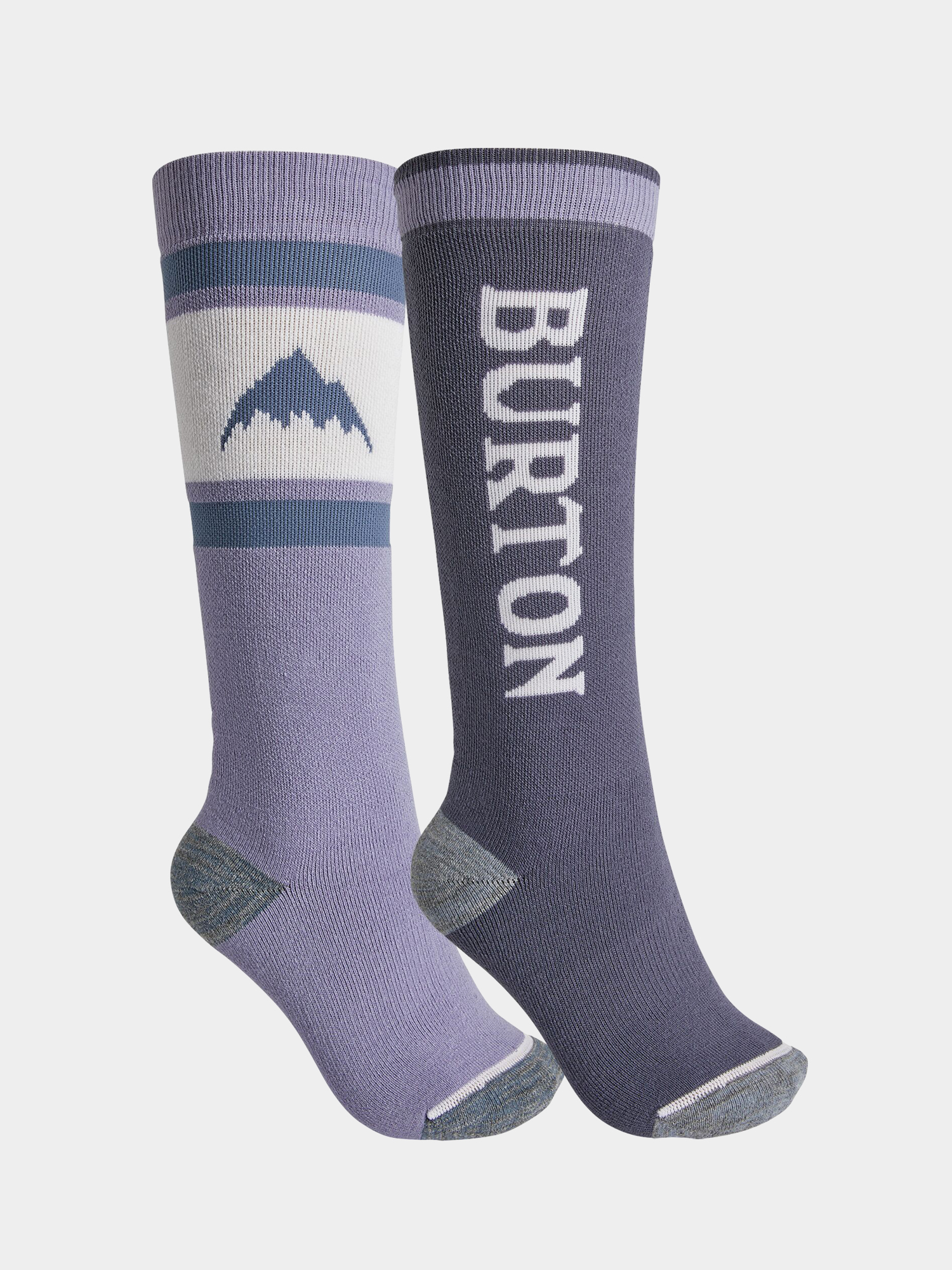 Burton Weekend Midweight 2 Pack Socks Wmn (foxglove violet/folkstone gray)