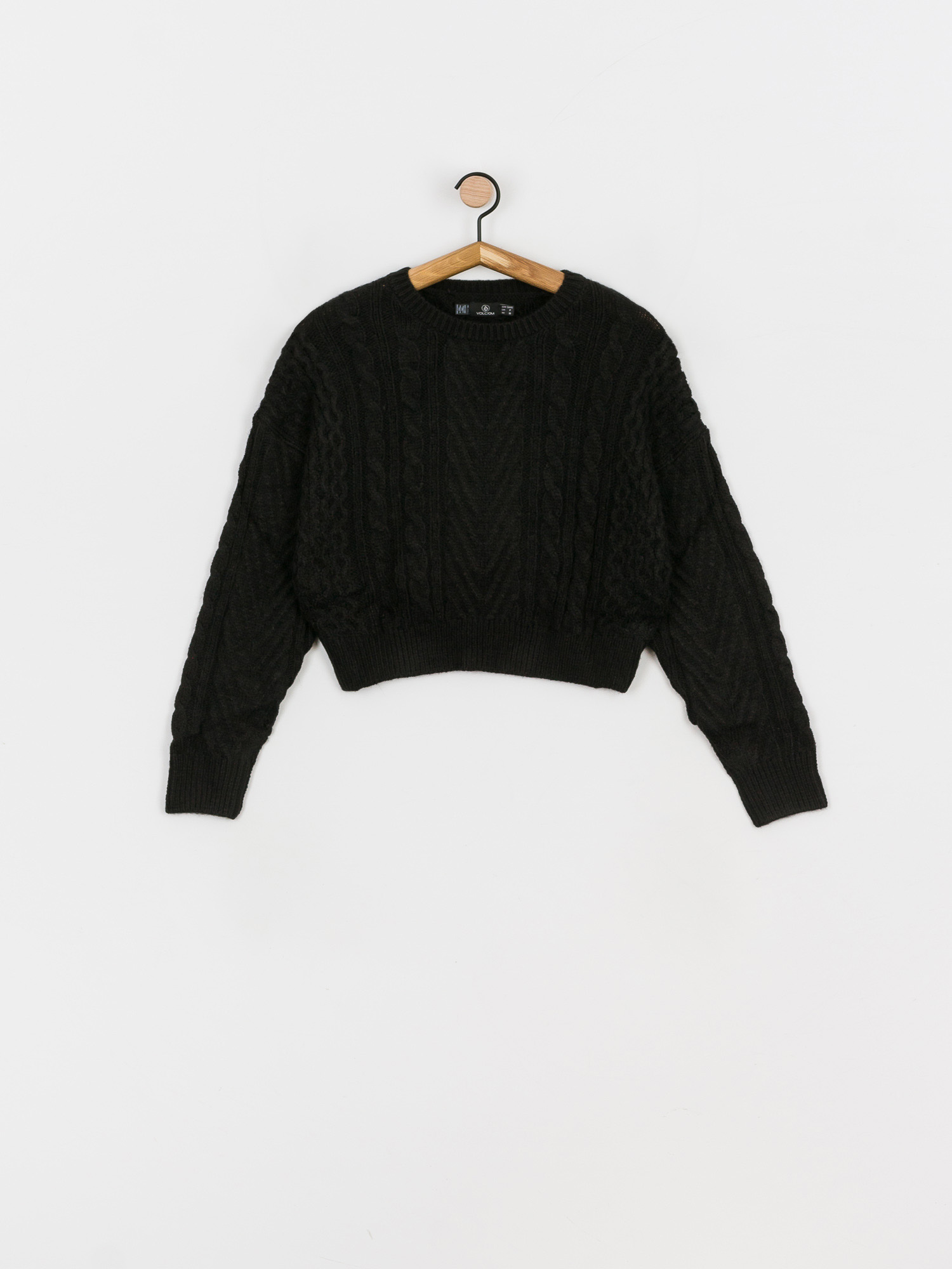 volcom black sweater