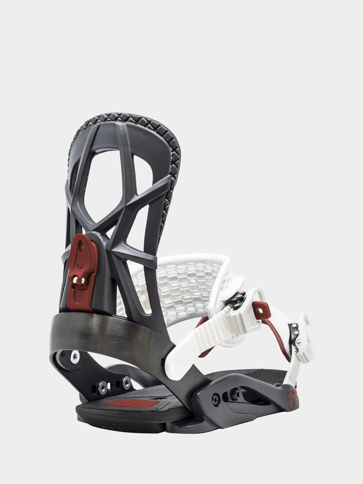 Drake Fifty Snowboard bindings multicolor (black/white)