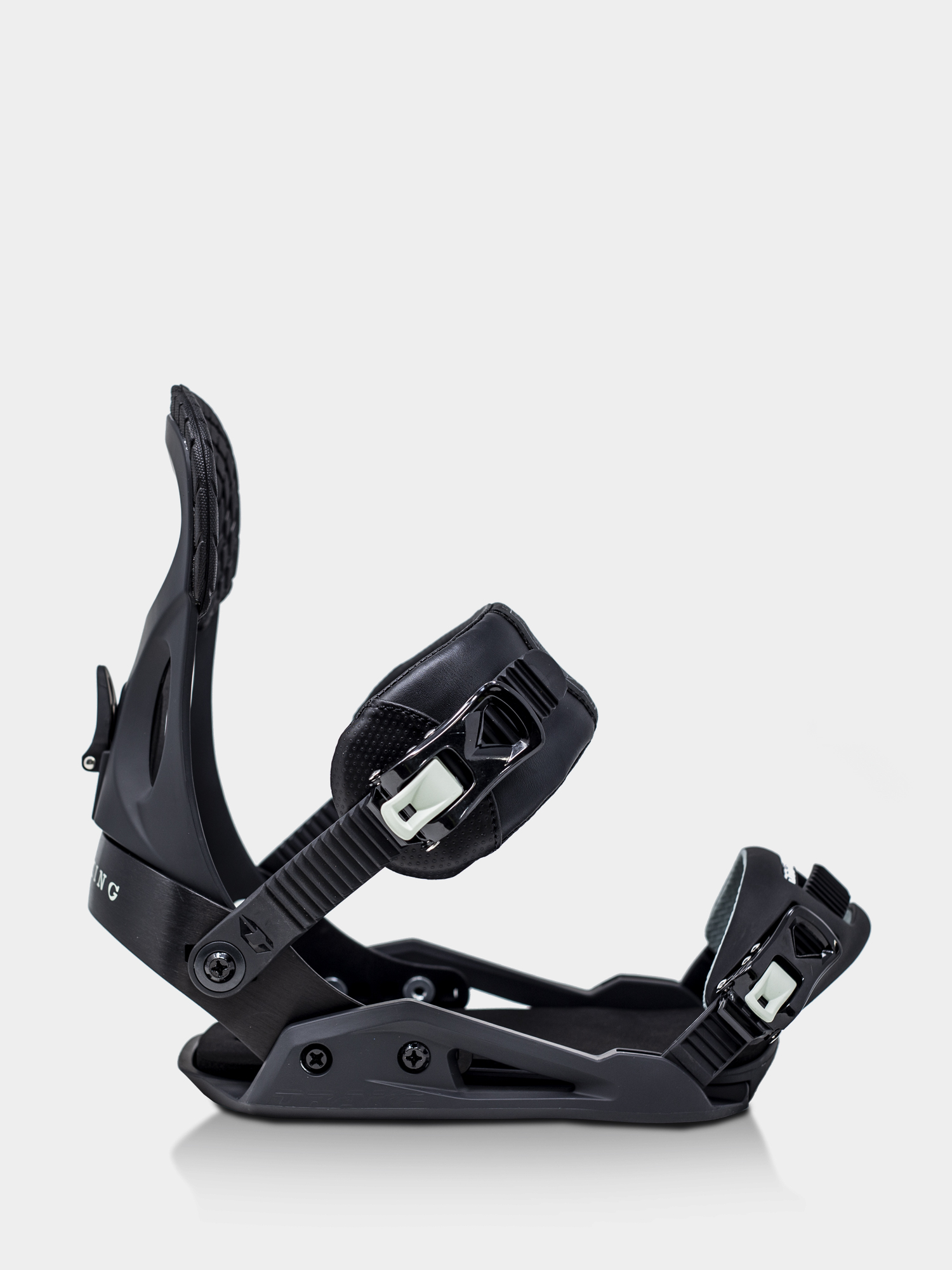 Mens Drake King Snowboard bindings (black)