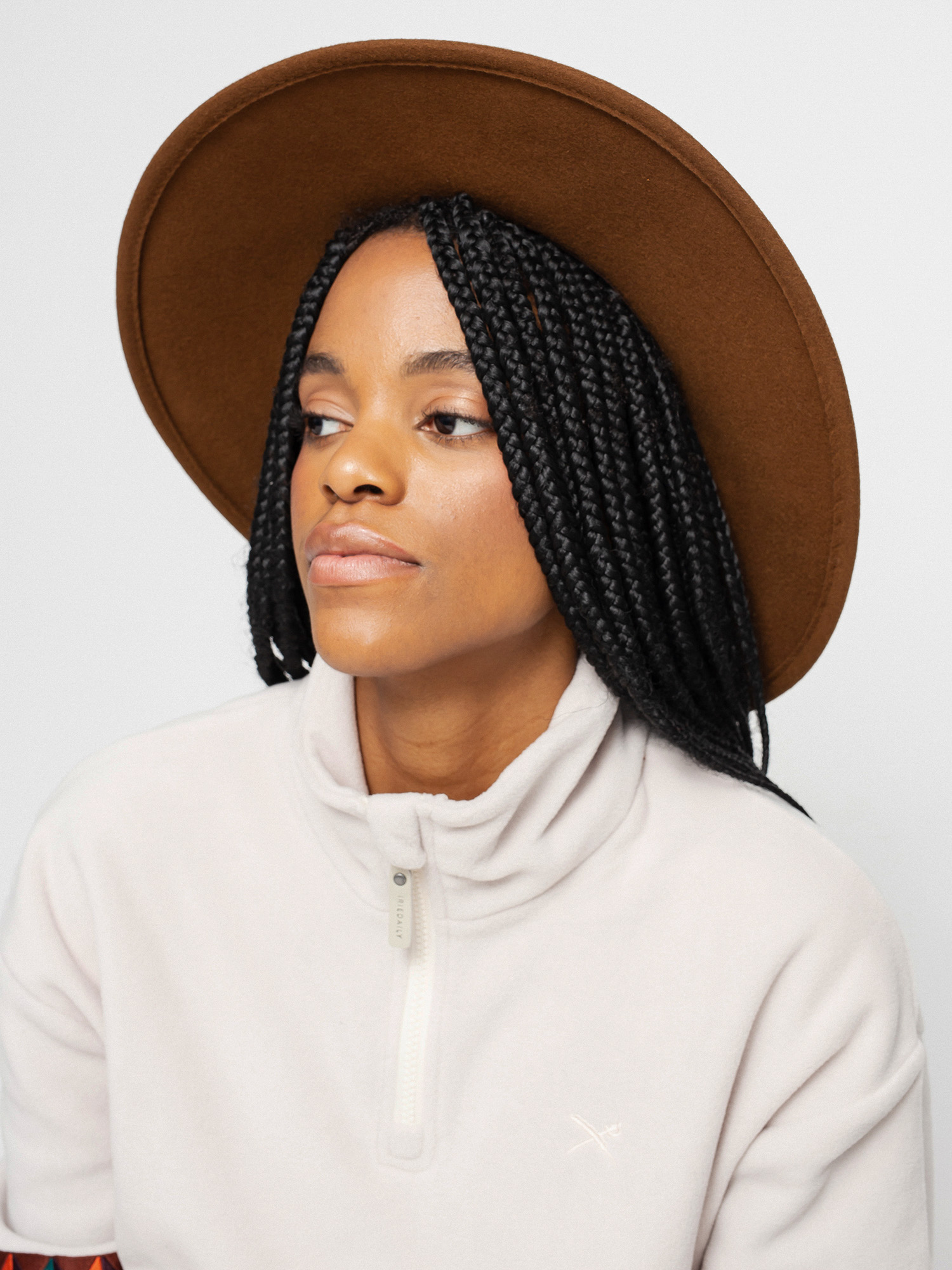 Damen Iriedaily Holina Fleece Troyer Fleecejacke (dark teal)