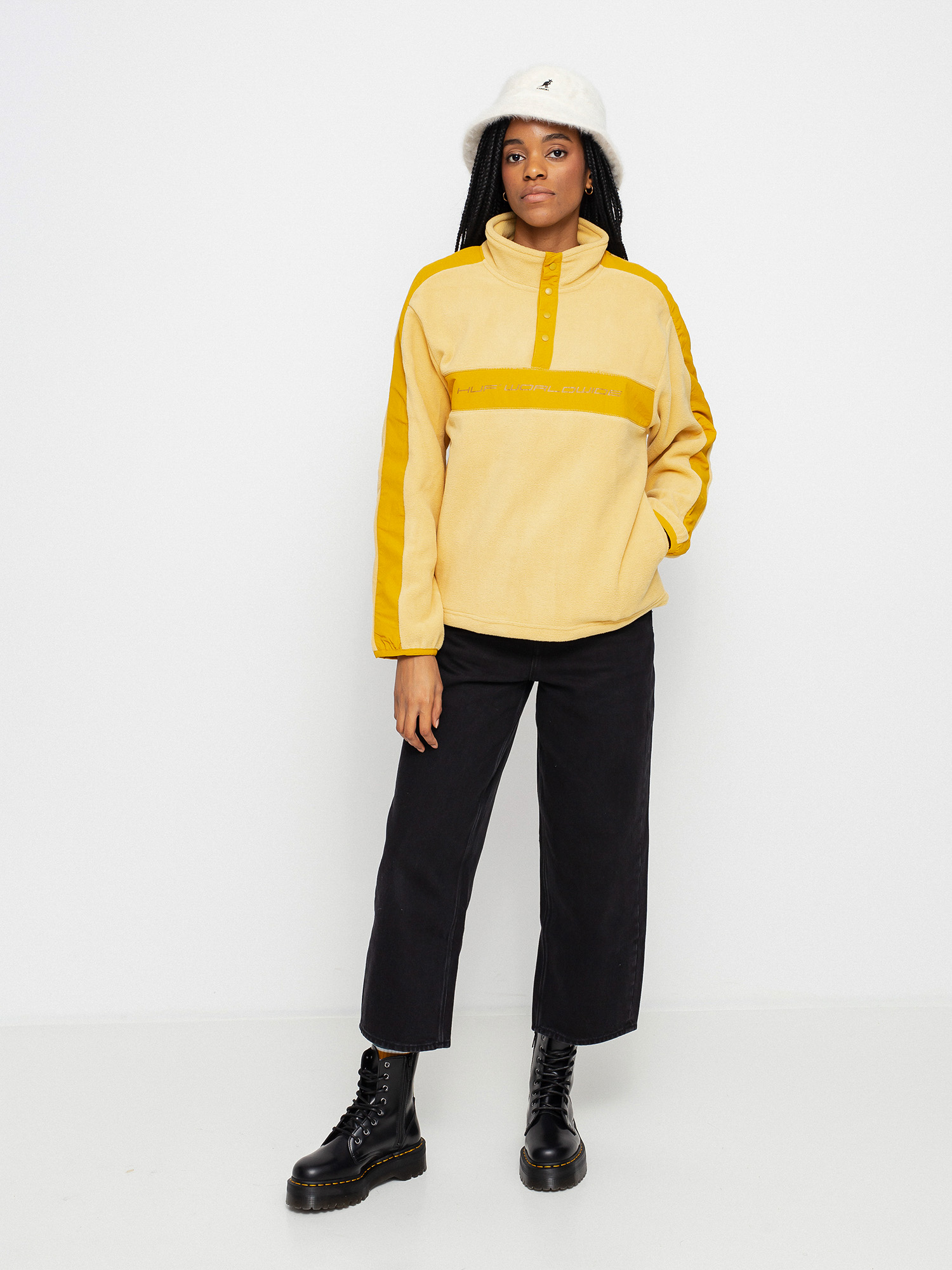 HUF Cascade Fleece Wmn (dijon)