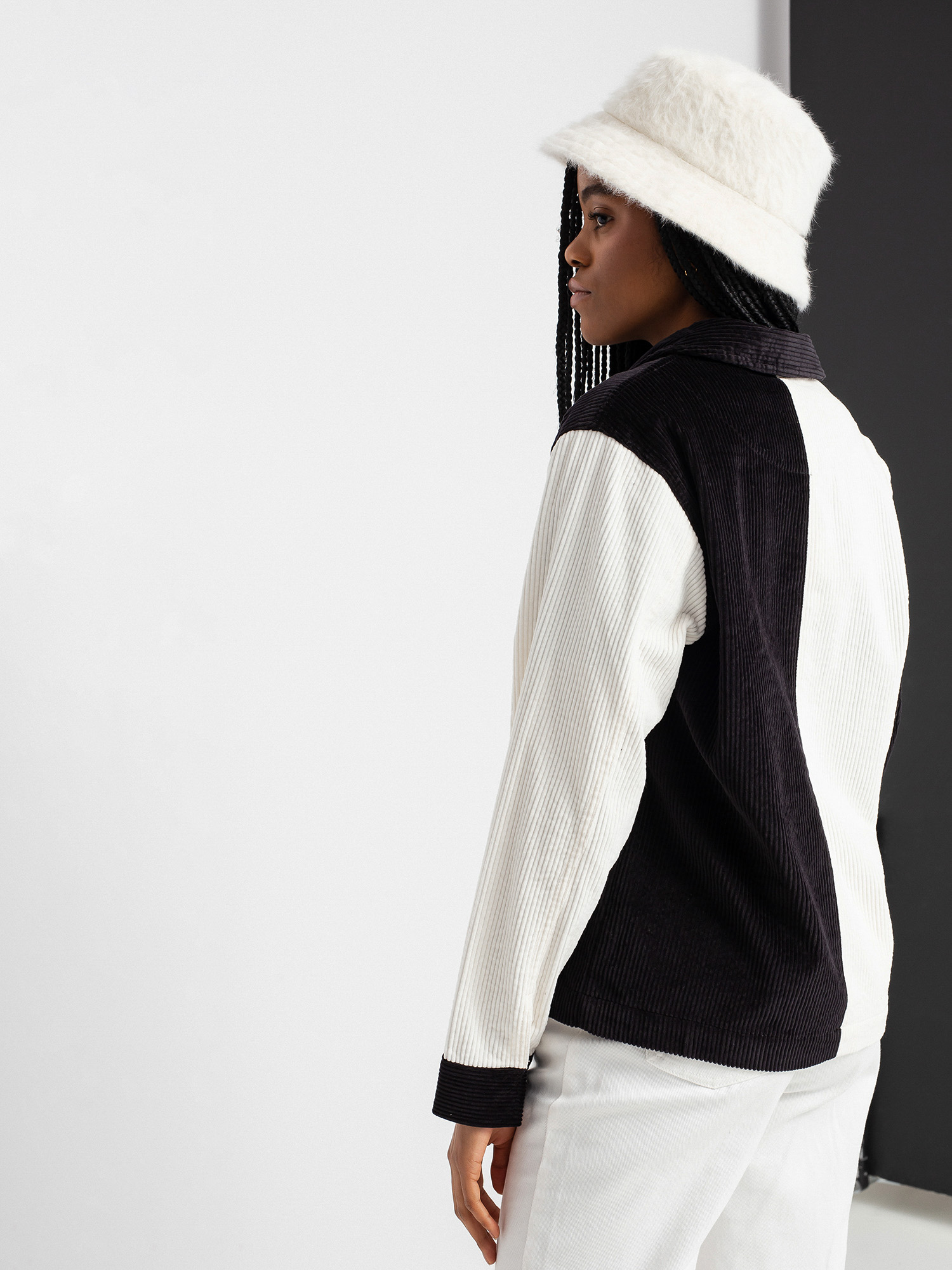 HUF Vandenberg Corduroy Jacket Wmn - black (black)