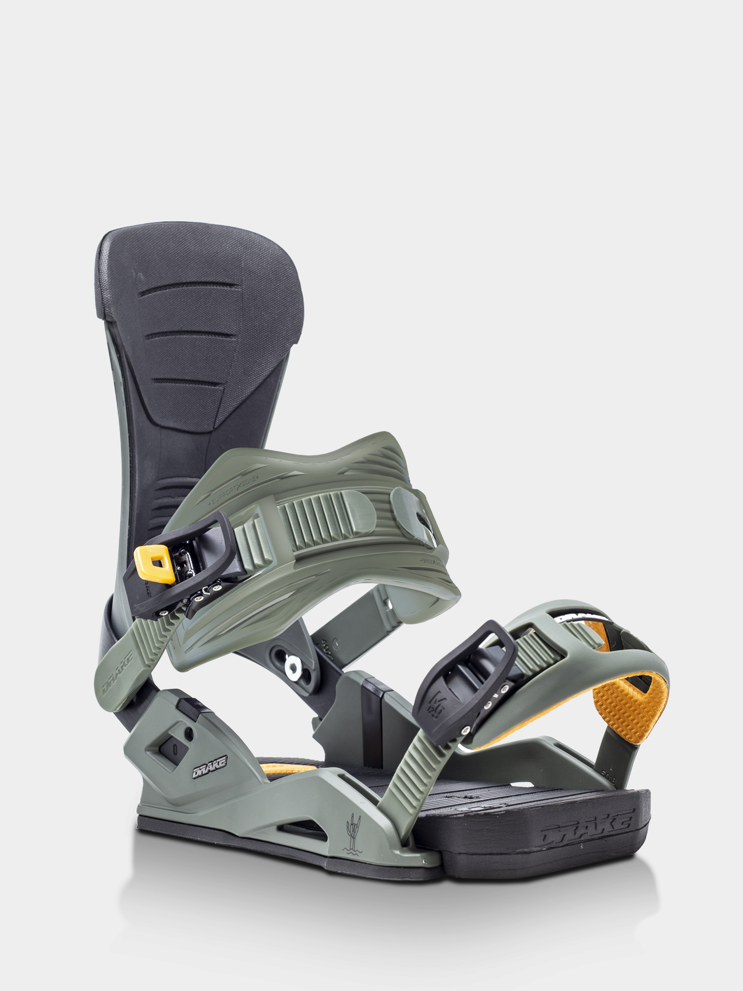 Mens Drake Reload Snowboard bindings (green)