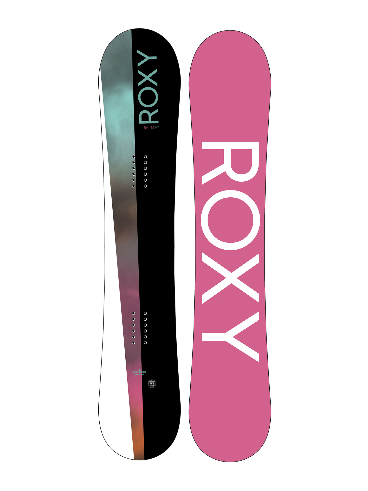 Womens Roxy Raina Snowboard (pink/white)