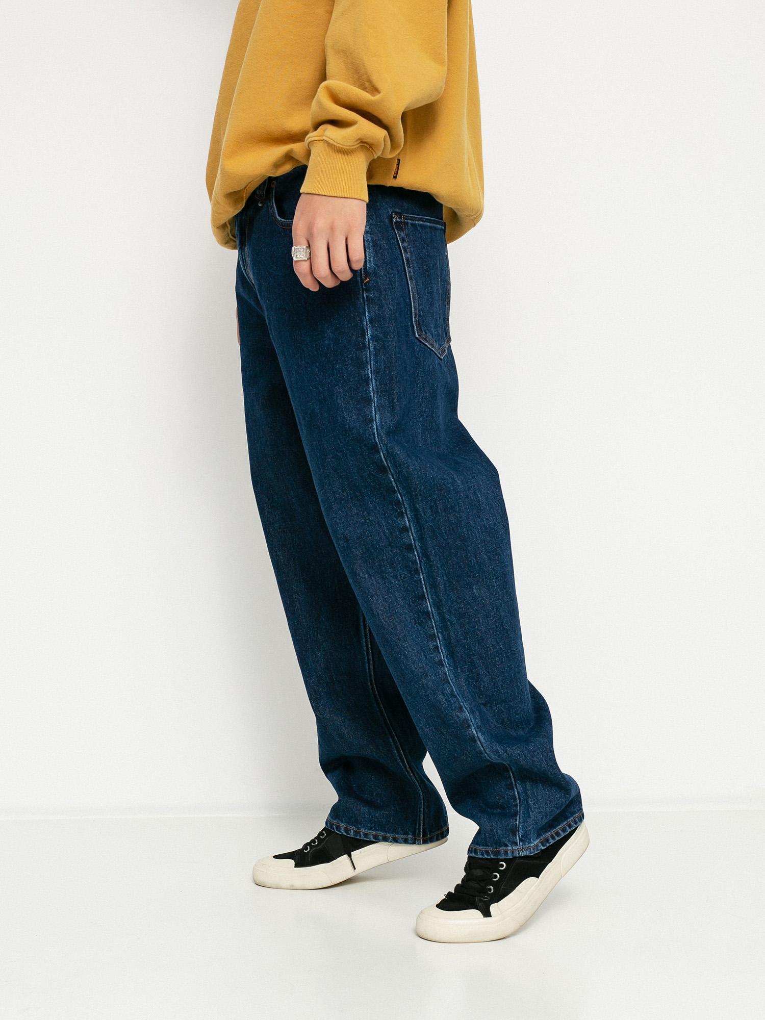 Volcom Louie Lopez Tapered Denim Pants (blue rinse)