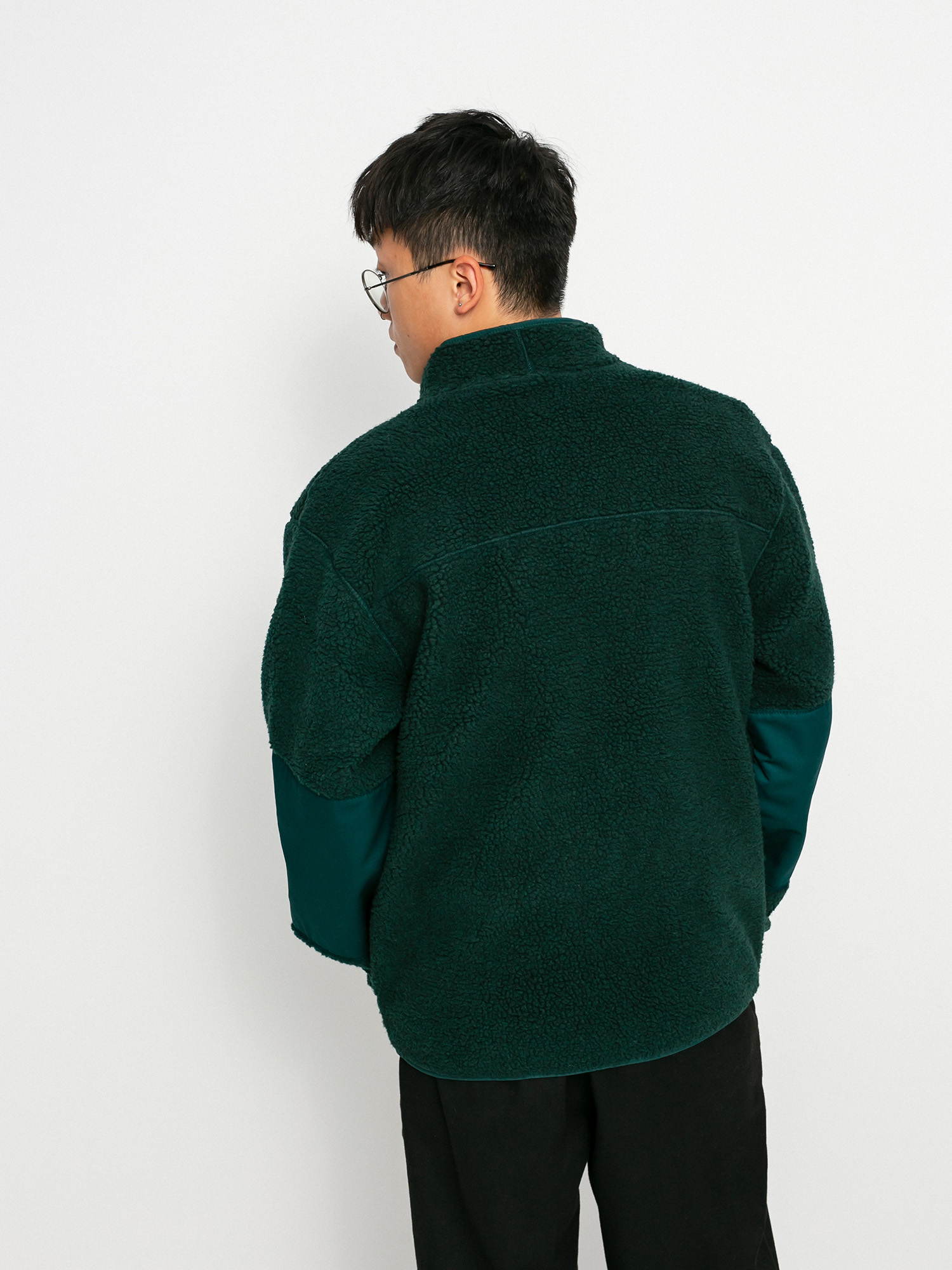 Mens Dickies Red Chute Sherpa Fleece  (ponderosa pine)