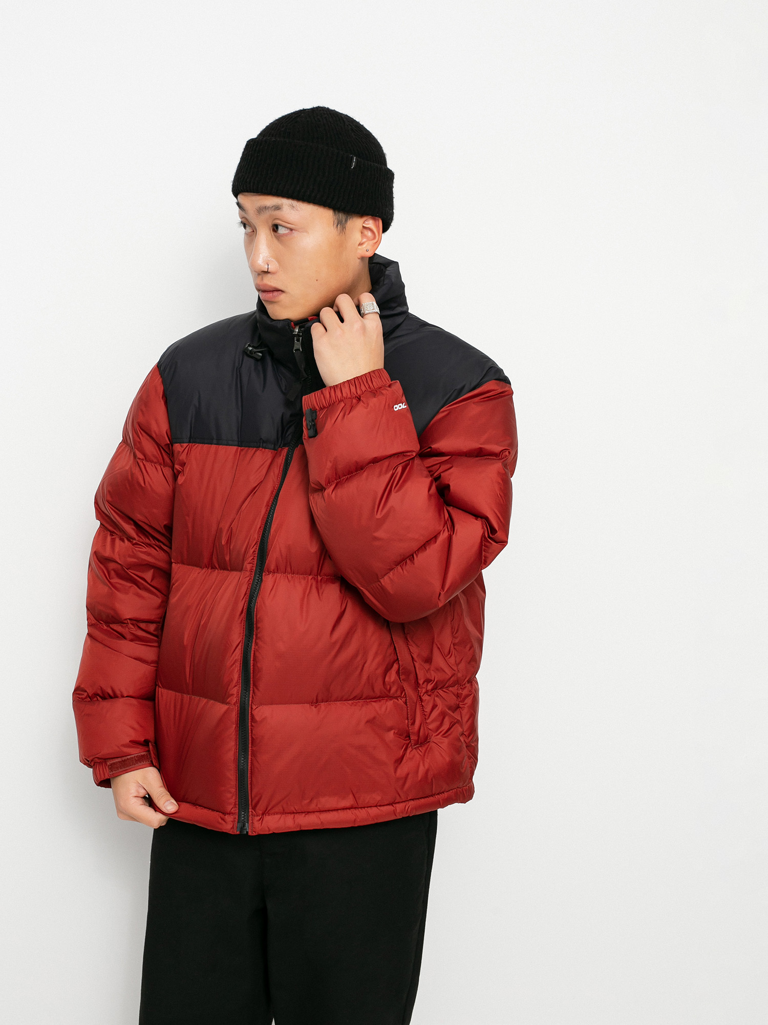 men's 1996 retro nuptse jacket red