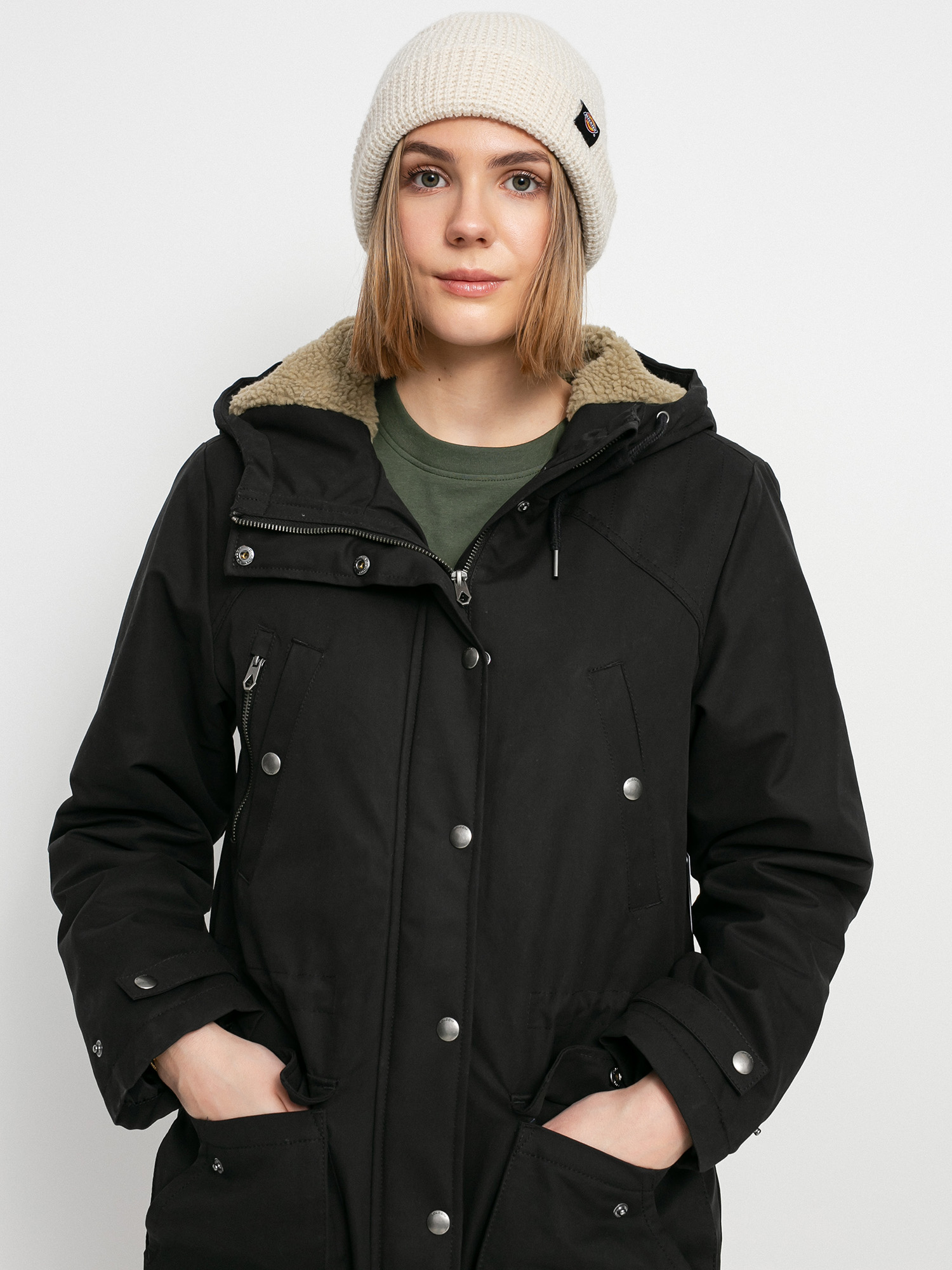 Volcom Walk On By 5K Parka Jacke Wmn (black)