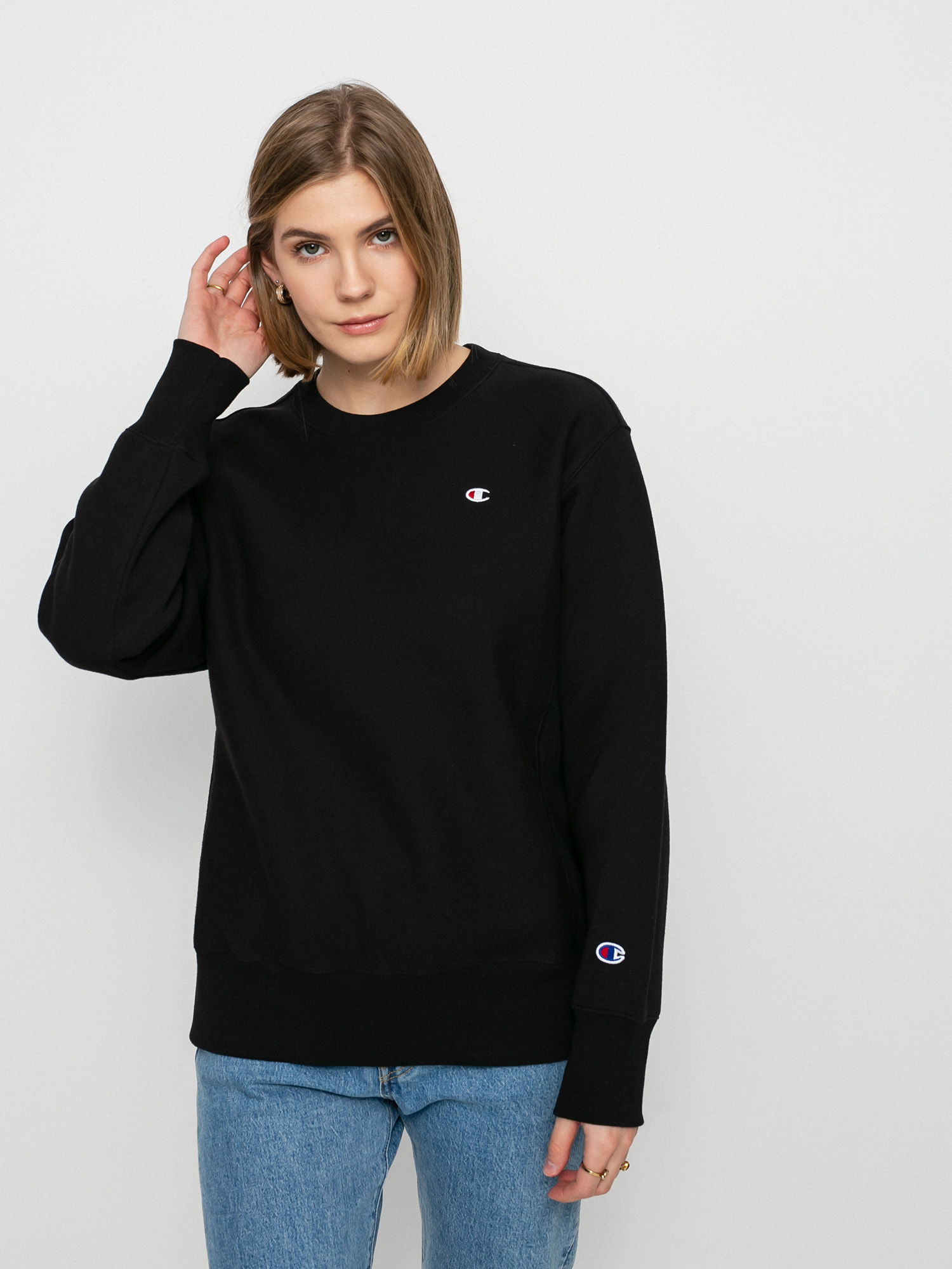 Champion Crewneck Sweatshirt 114789 Sweatshirt Wmn (nbk)