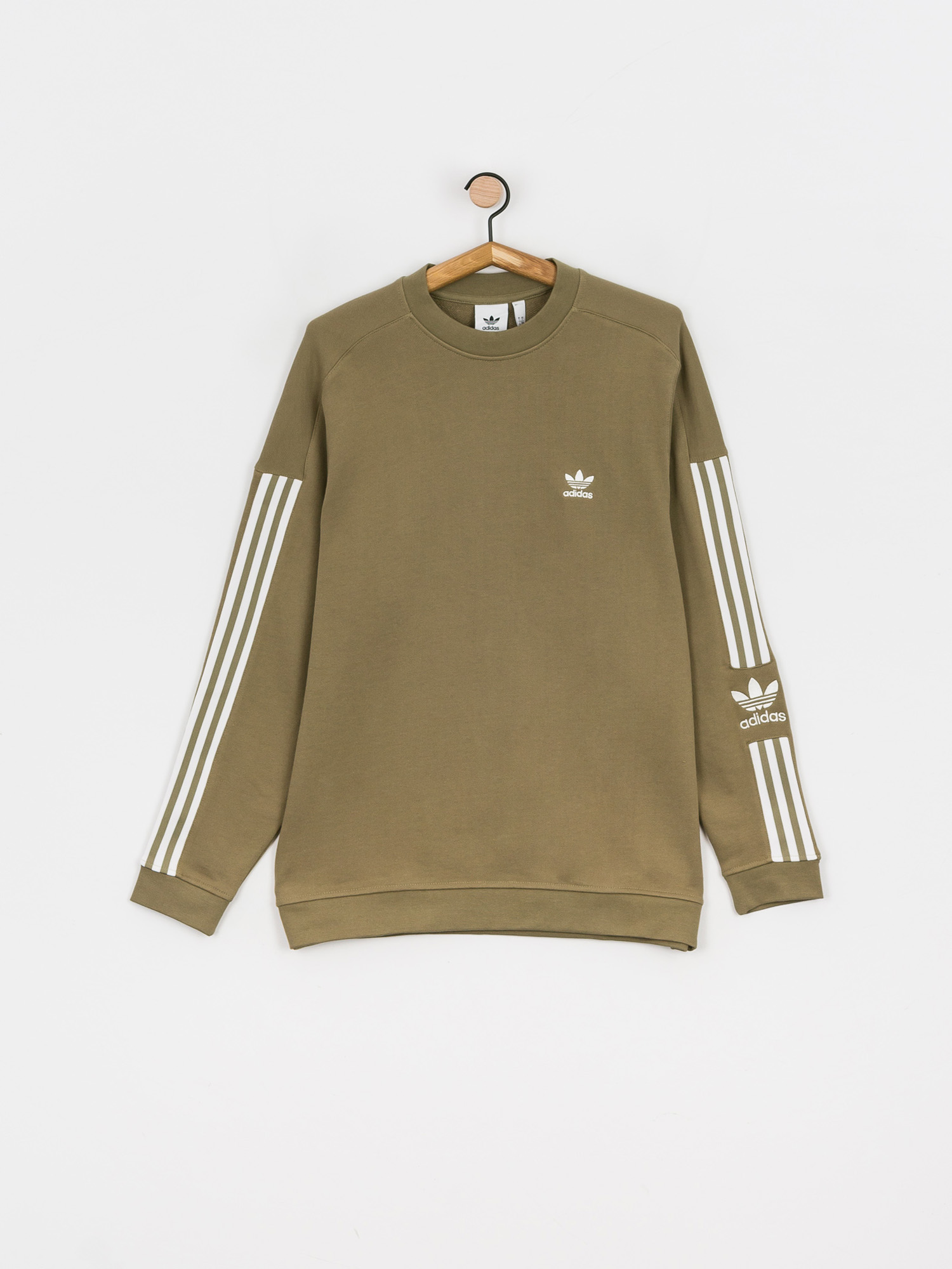 adidas Originals Lock Up Crew Sweatshirt (orbgrn)