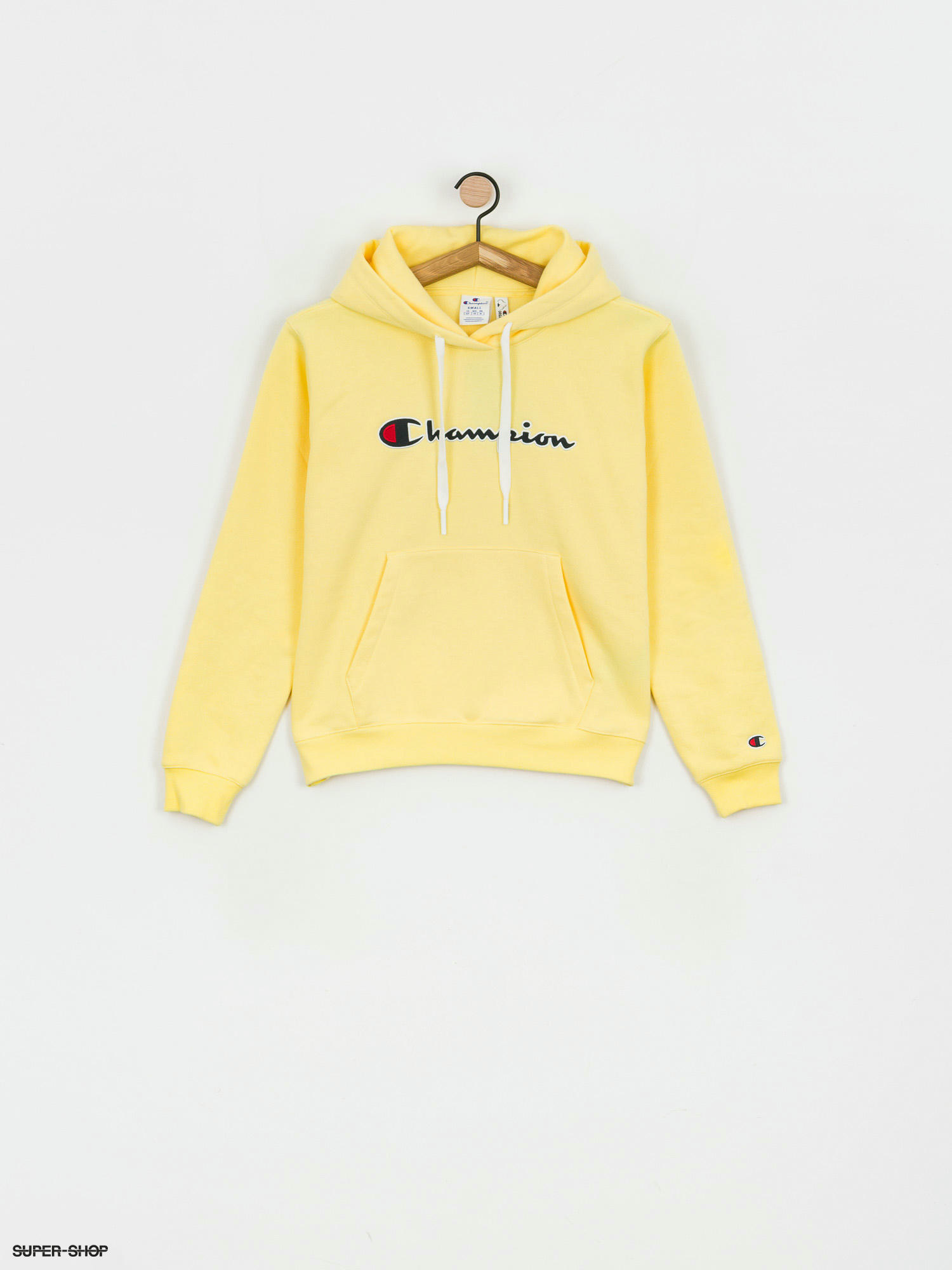 champion sweatshirt womens yellow