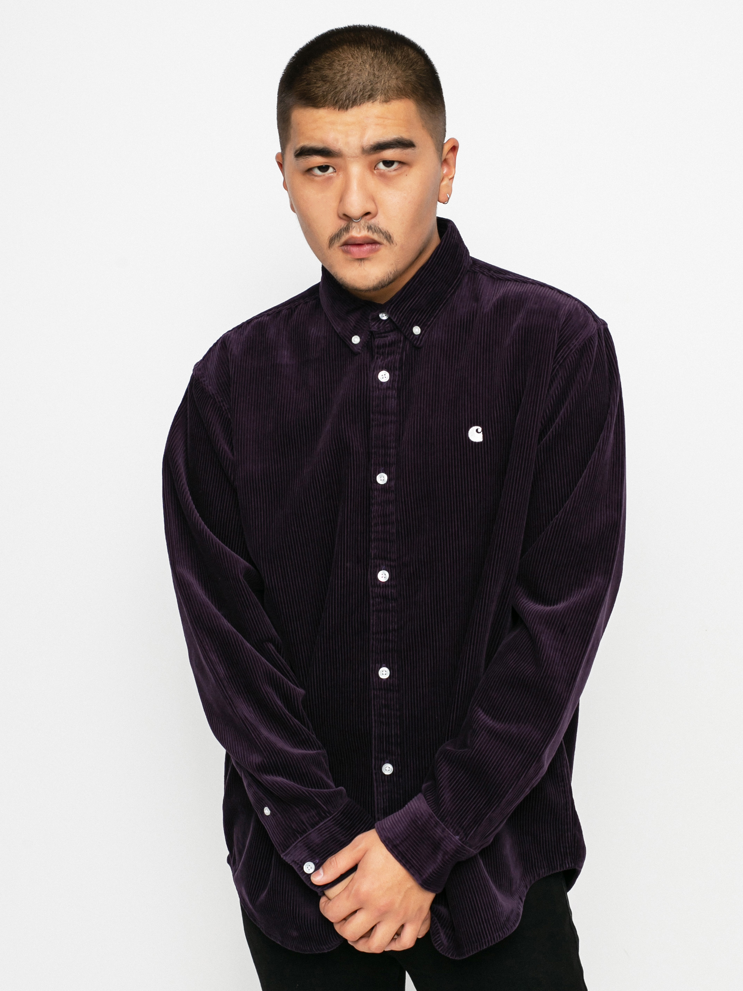 Carhartt WIP Madison Cord Shirt (dark 