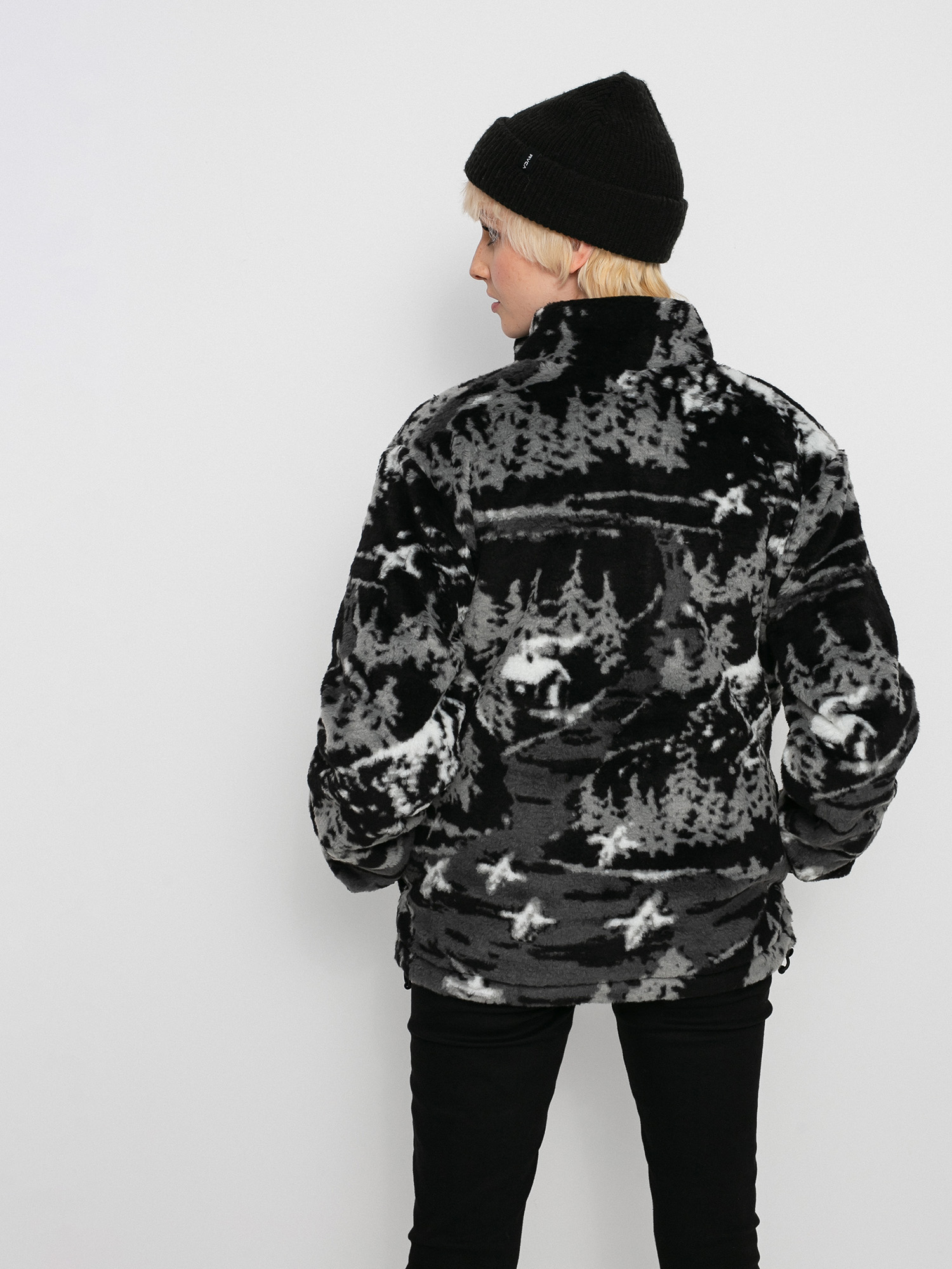 carhartt wip high plains print fleece