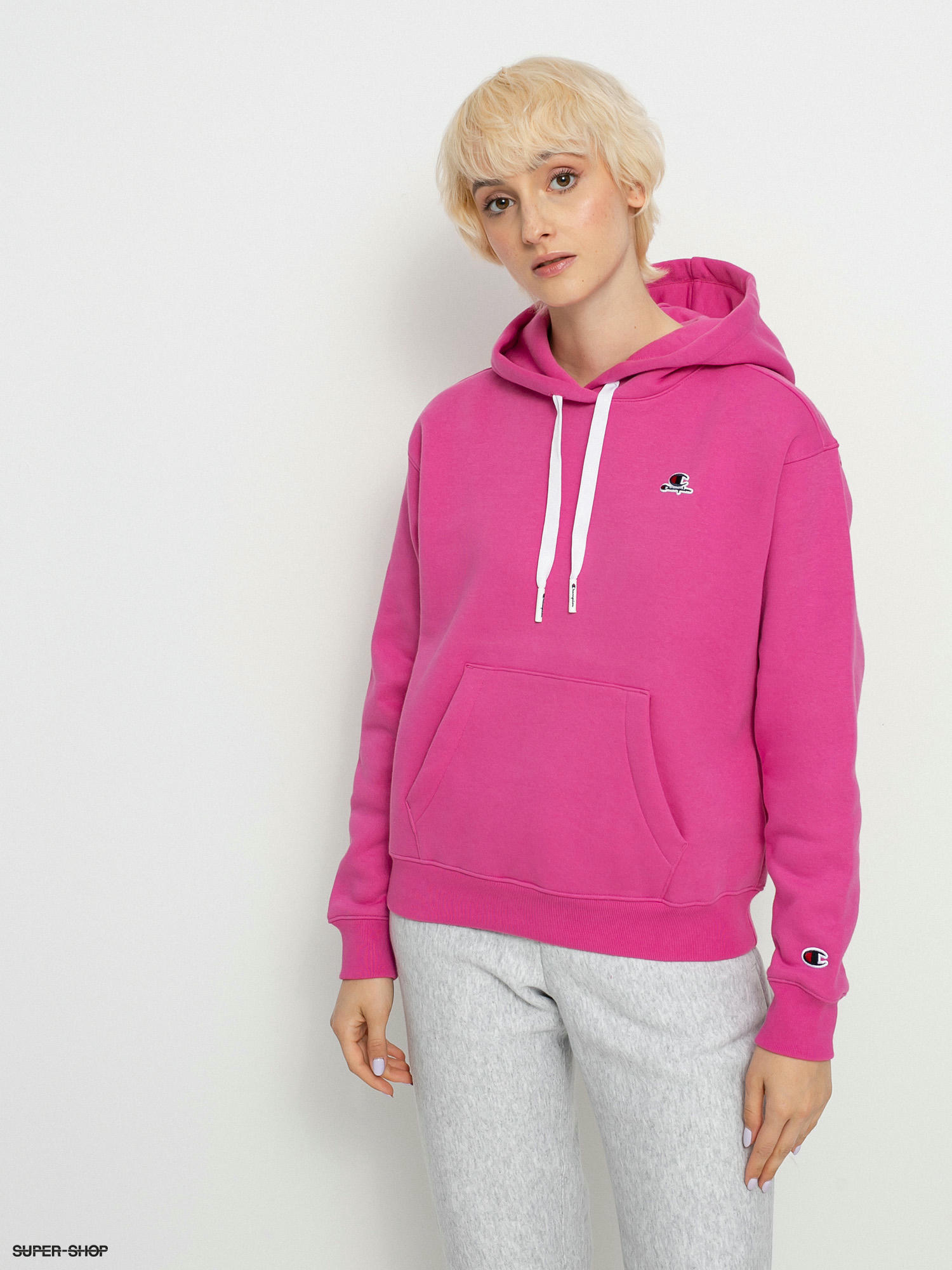 Champion sweatshirt 2024 pink candy