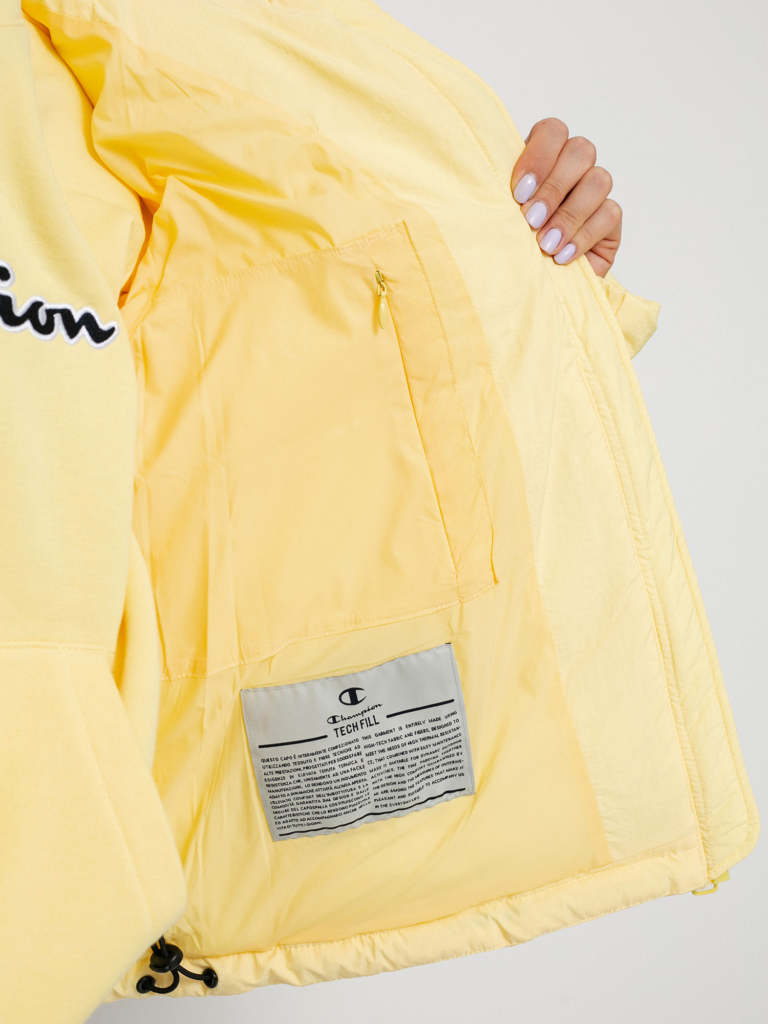 Champion Hooded Jacket 114577 Jacket Wmn (ban)