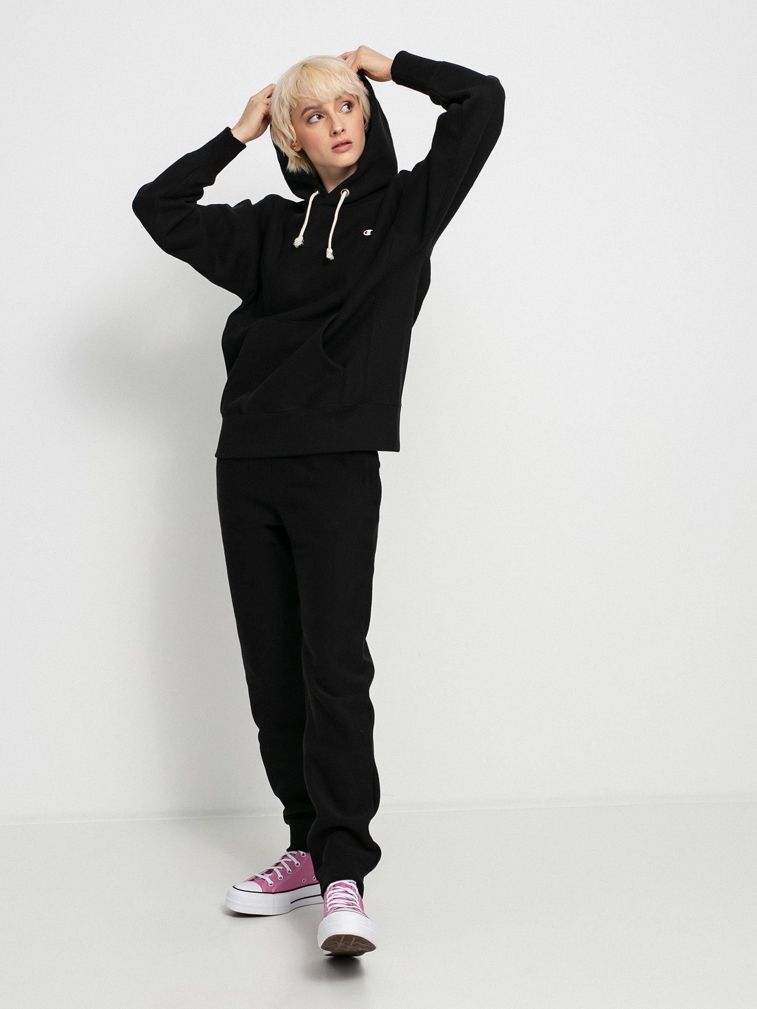 Champion Sweatshirt HD 114778 Hoodie Wmn (nbk)