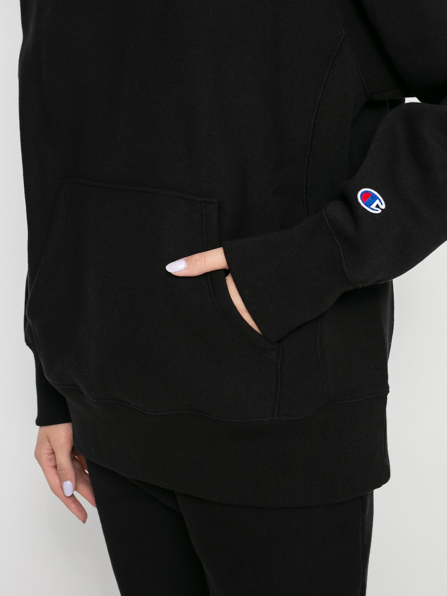 Champion Sweatshirt HD 114778 Hoodie Wmn (nbk)