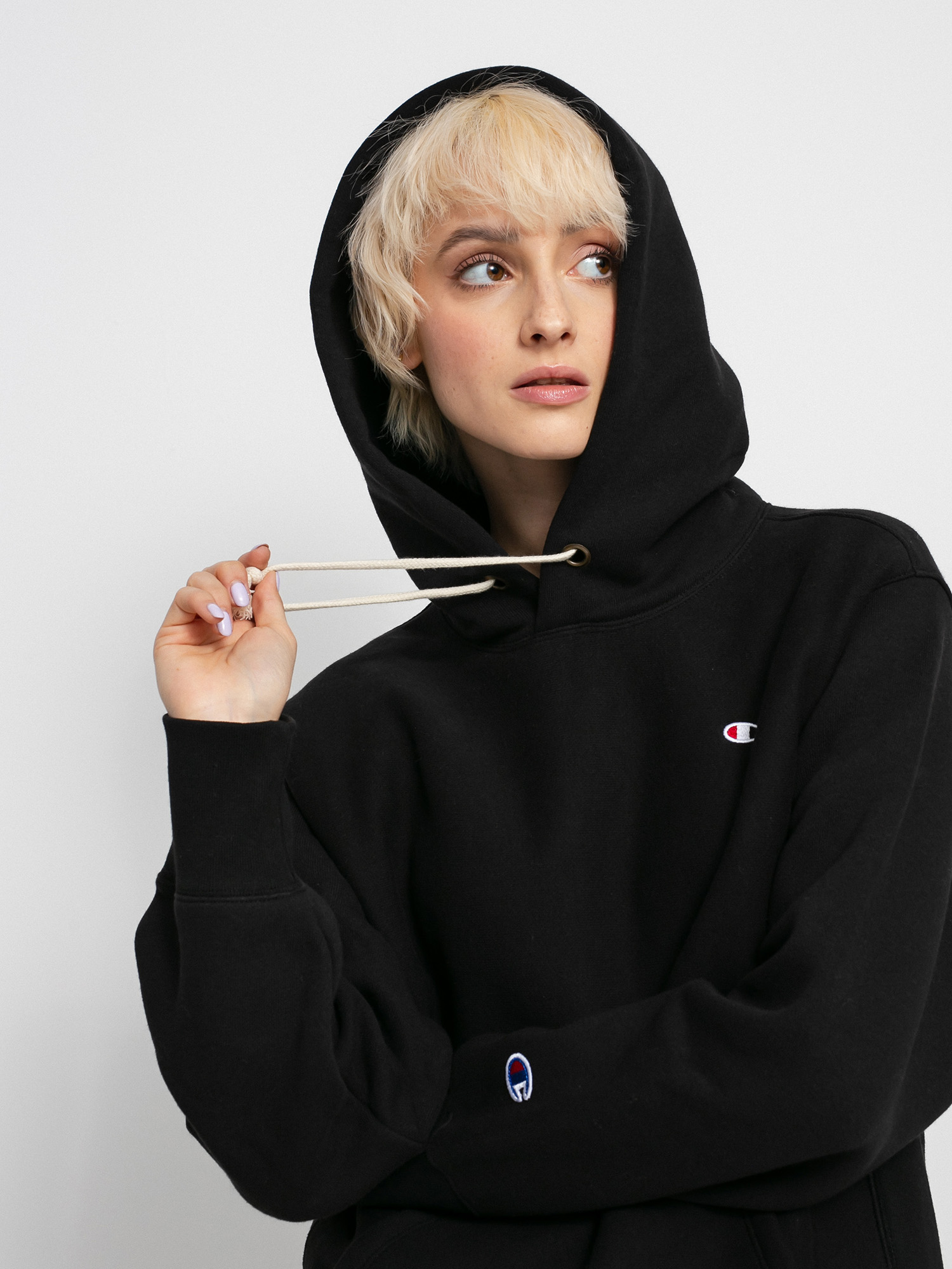 Champion Sweatshirt HD 114778 Hoodie Wmn (nbk)