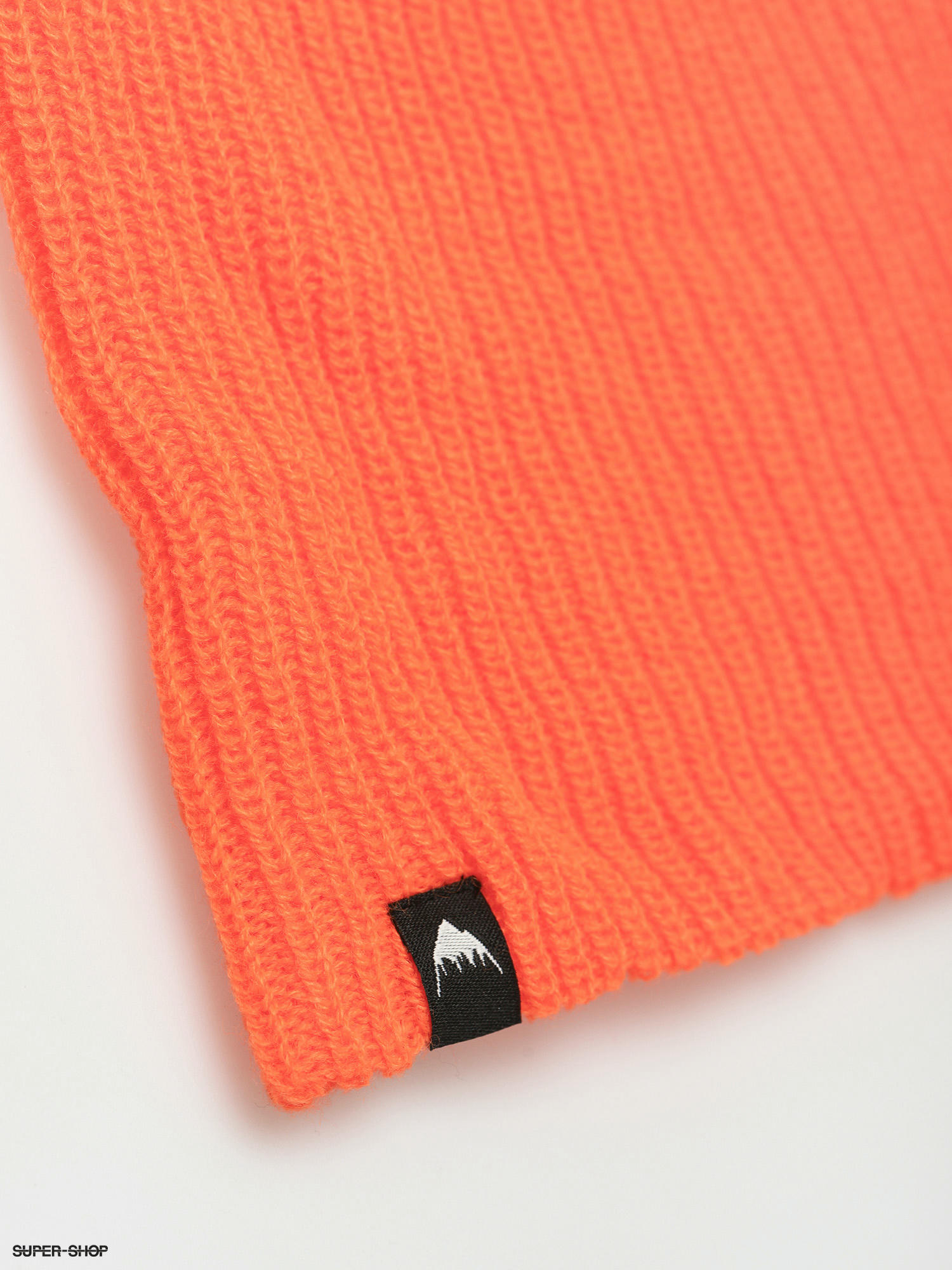 burton orange beanie