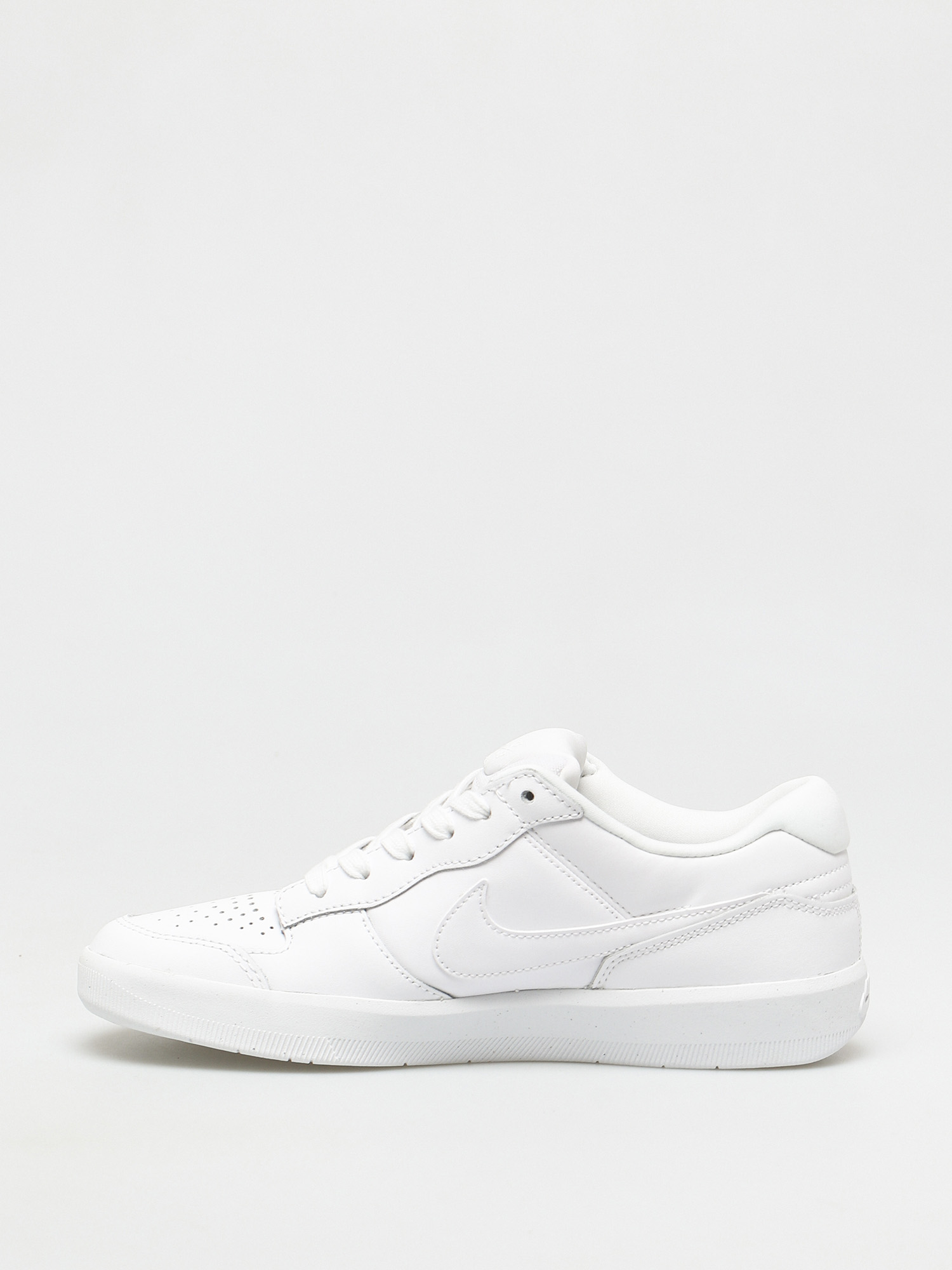 Nike SB Force 58 Premium Leather Shoes (white/white white white)