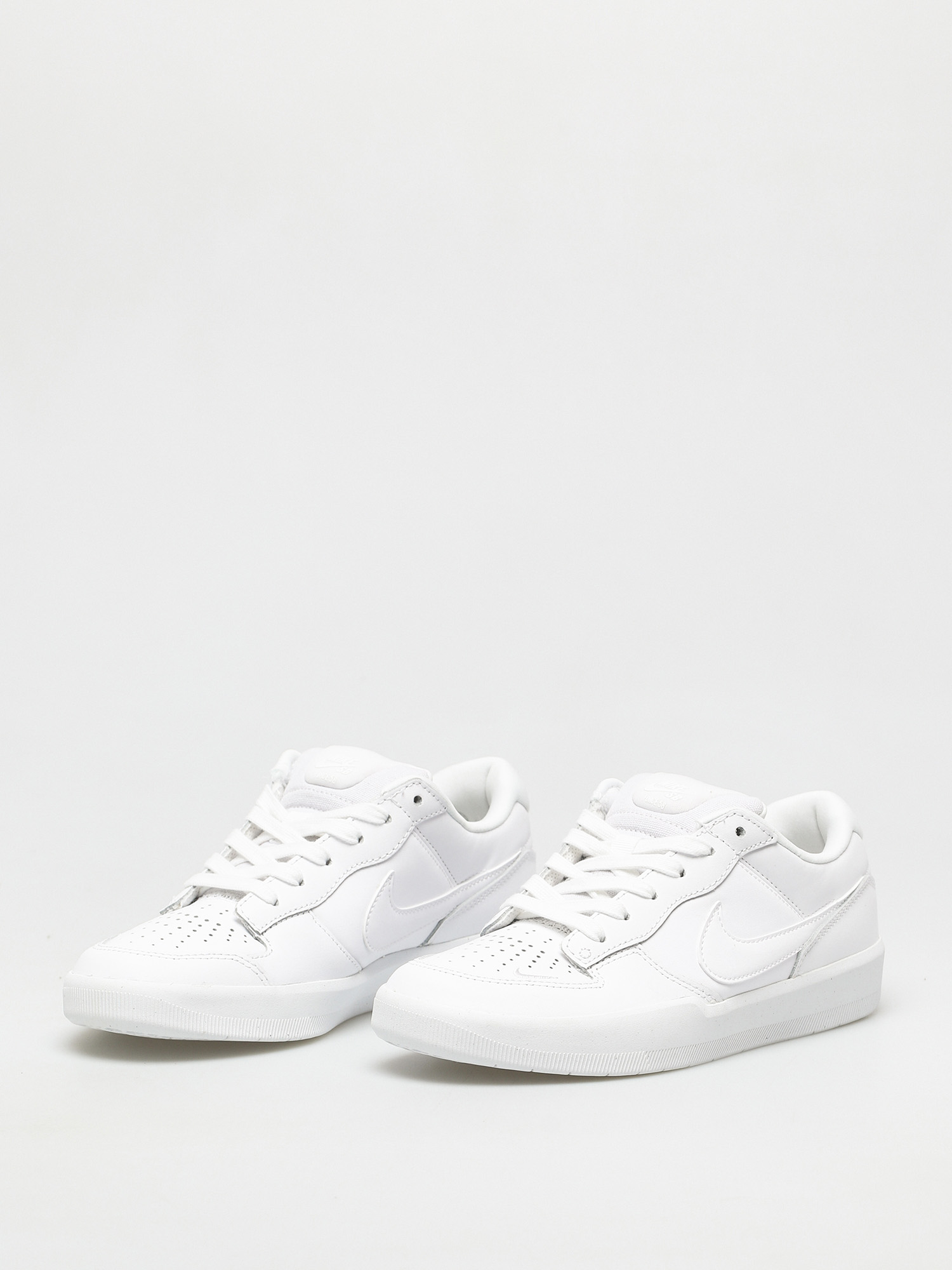 Nike SB Force 58 Premium Leather Shoes (white/white white white)