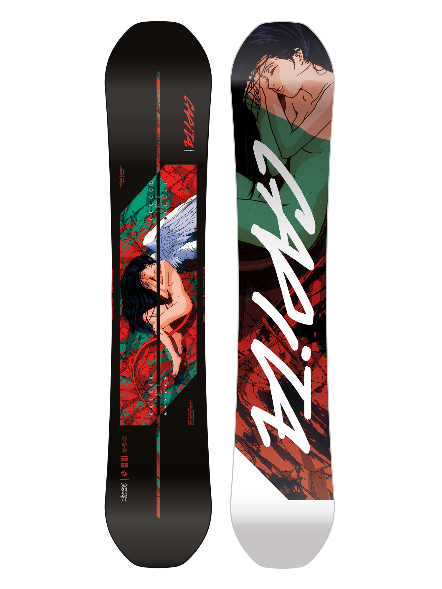 Capita Indoor Survival Snowboard - multicolor (green)