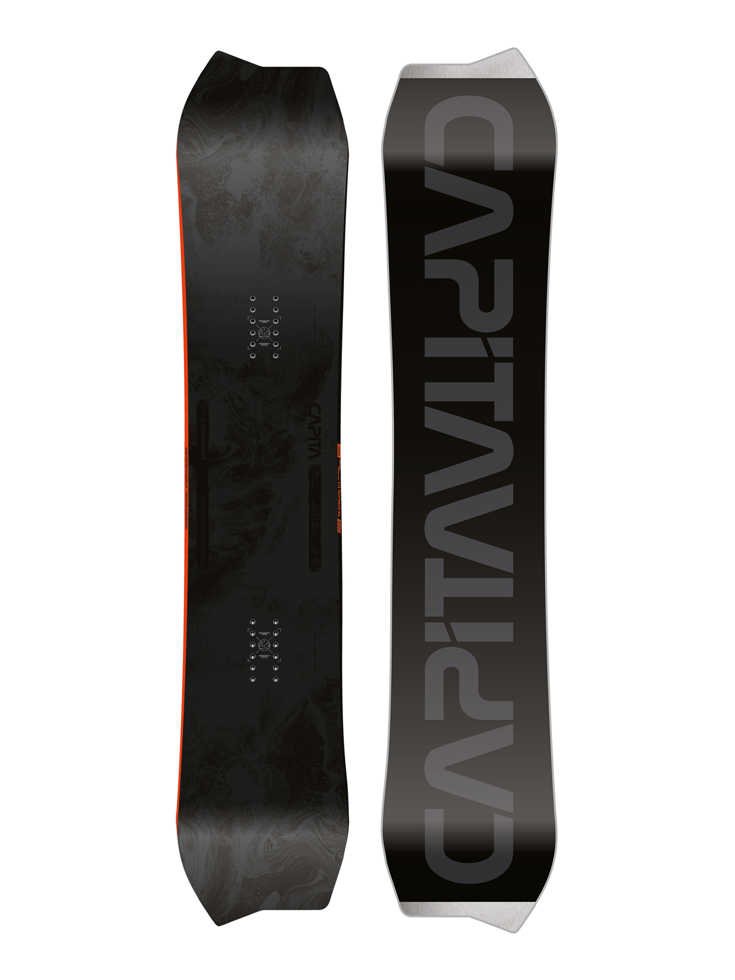 Herren Capita The Asymulator Snowboard (black/dark grey)