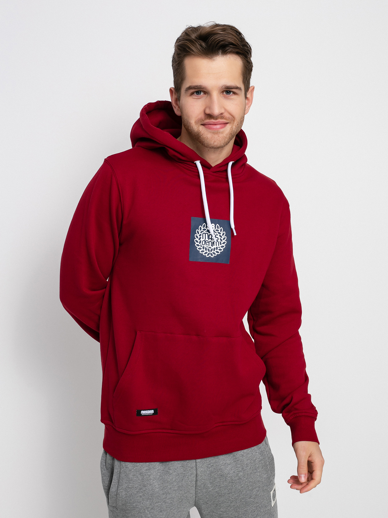 MassDnm Rookie HD Hoodie - burgundy (claret)