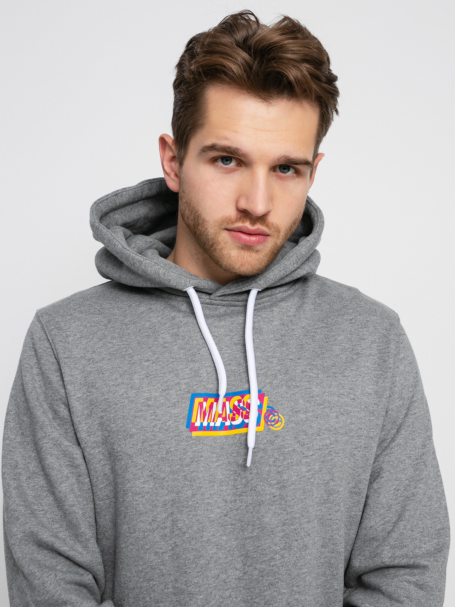 MassDnm Vision HD Hoodie (light heather grey)