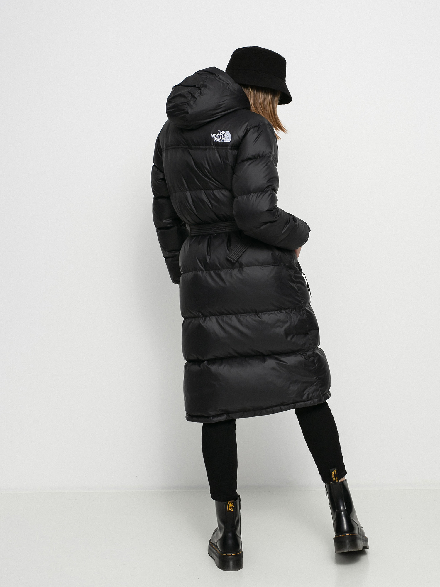 The North Face Nuptse Belted Long Parka Jacket Wmn (tnf black)