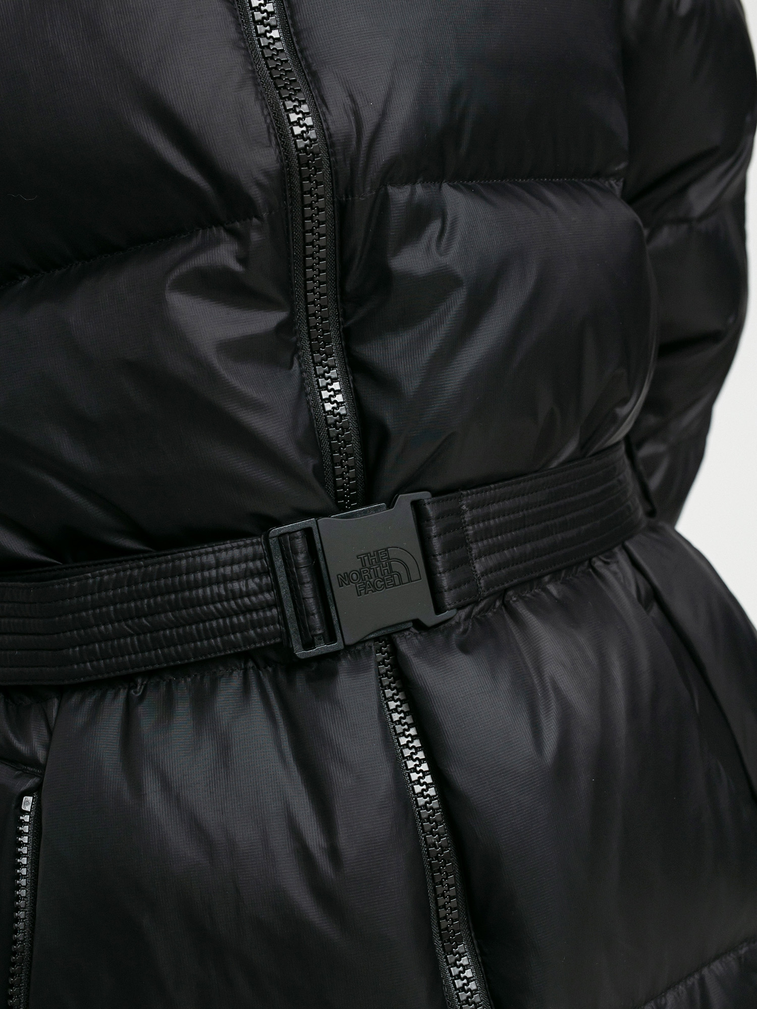 The North Face Nuptse Belted Long Parka Jacket Wmn (tnf black)