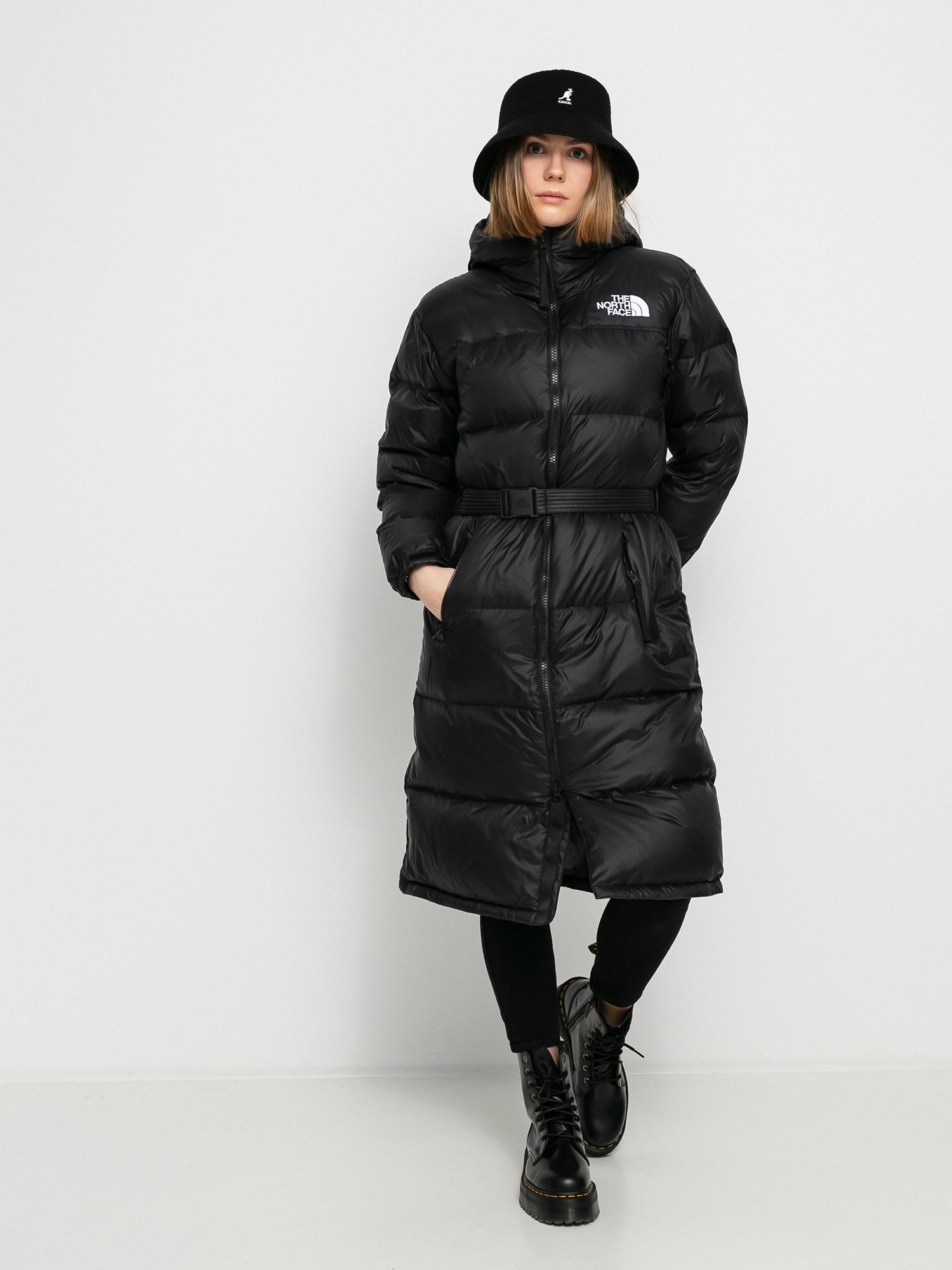 The North Face Nuptse Belted Long Parka Jacke Wmn (tnf black)