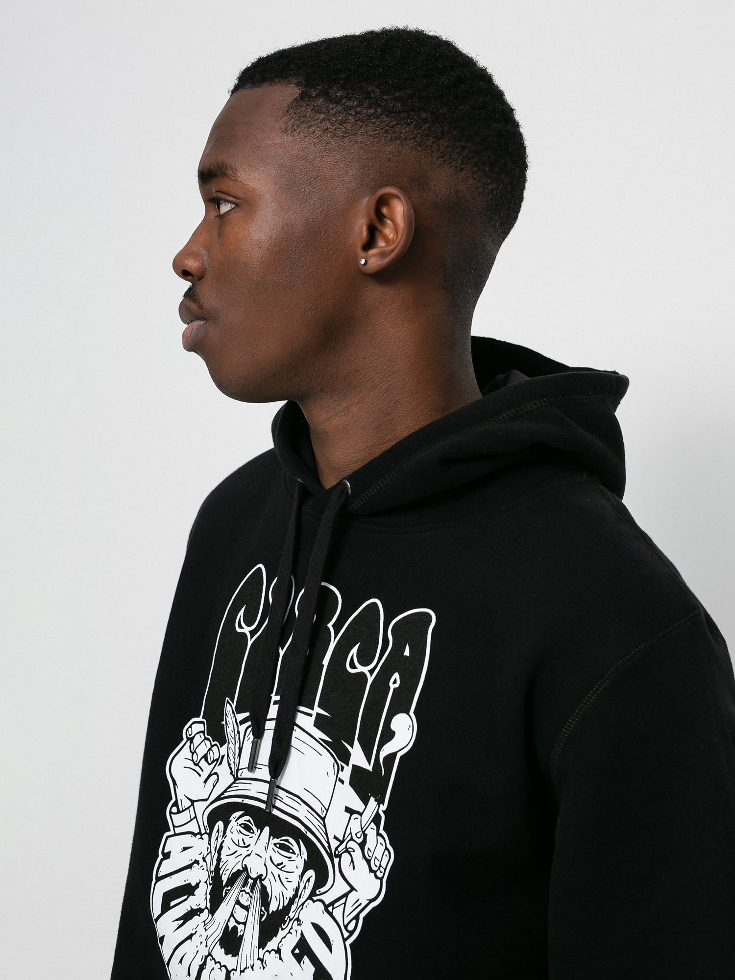 Circa Always Tired HD Hoodie (black)