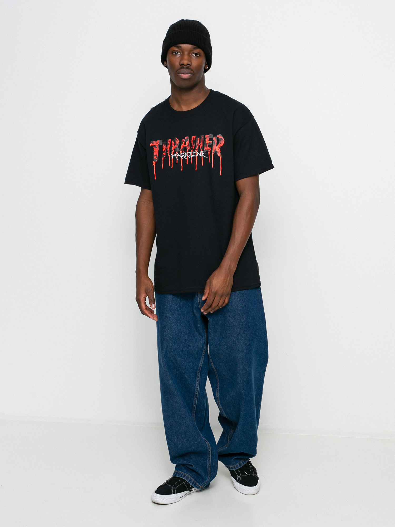 Thrasher Blood Drip T-shirt (black)