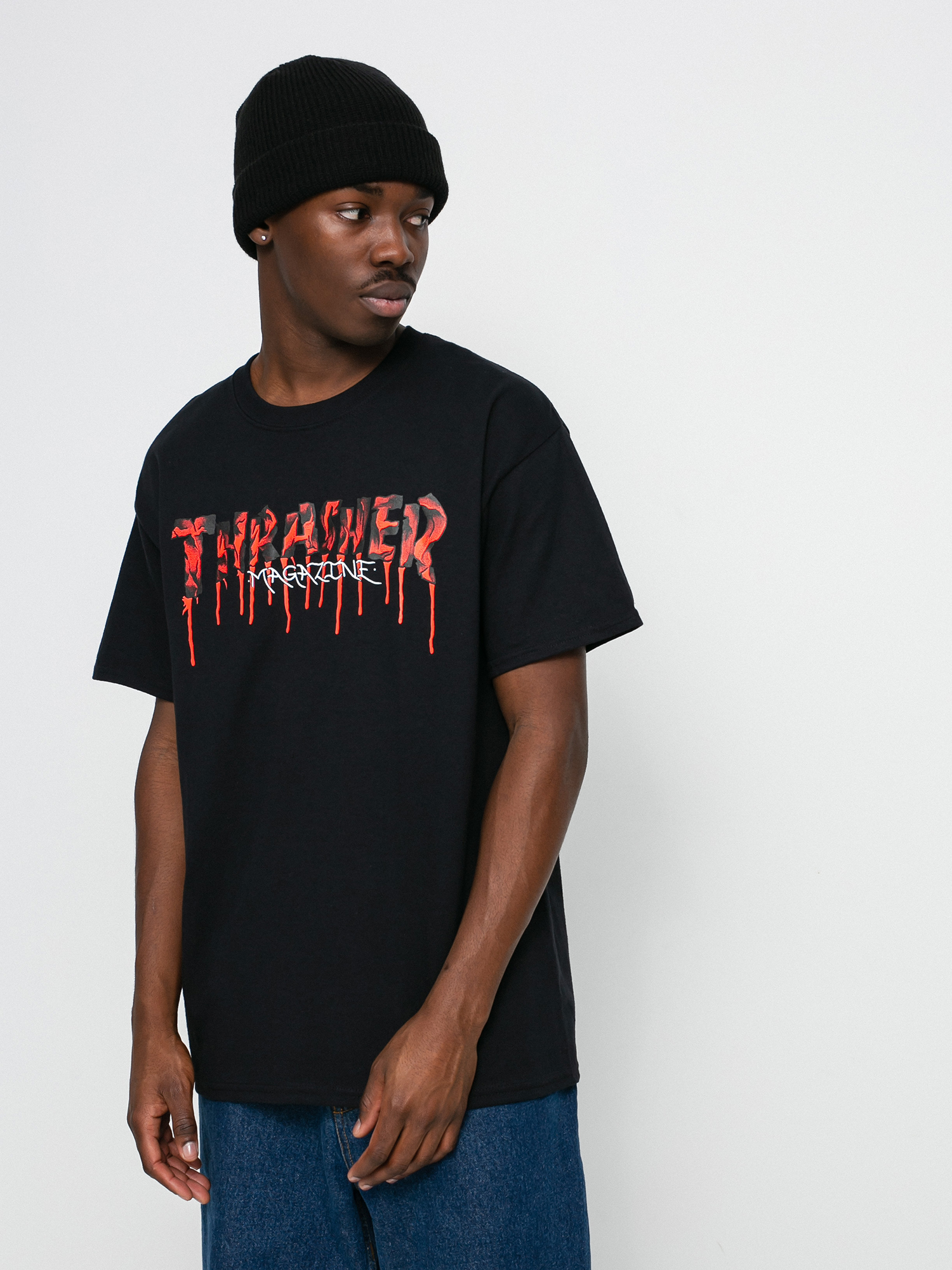 Thrasher Blood Drip T-shirt (black)