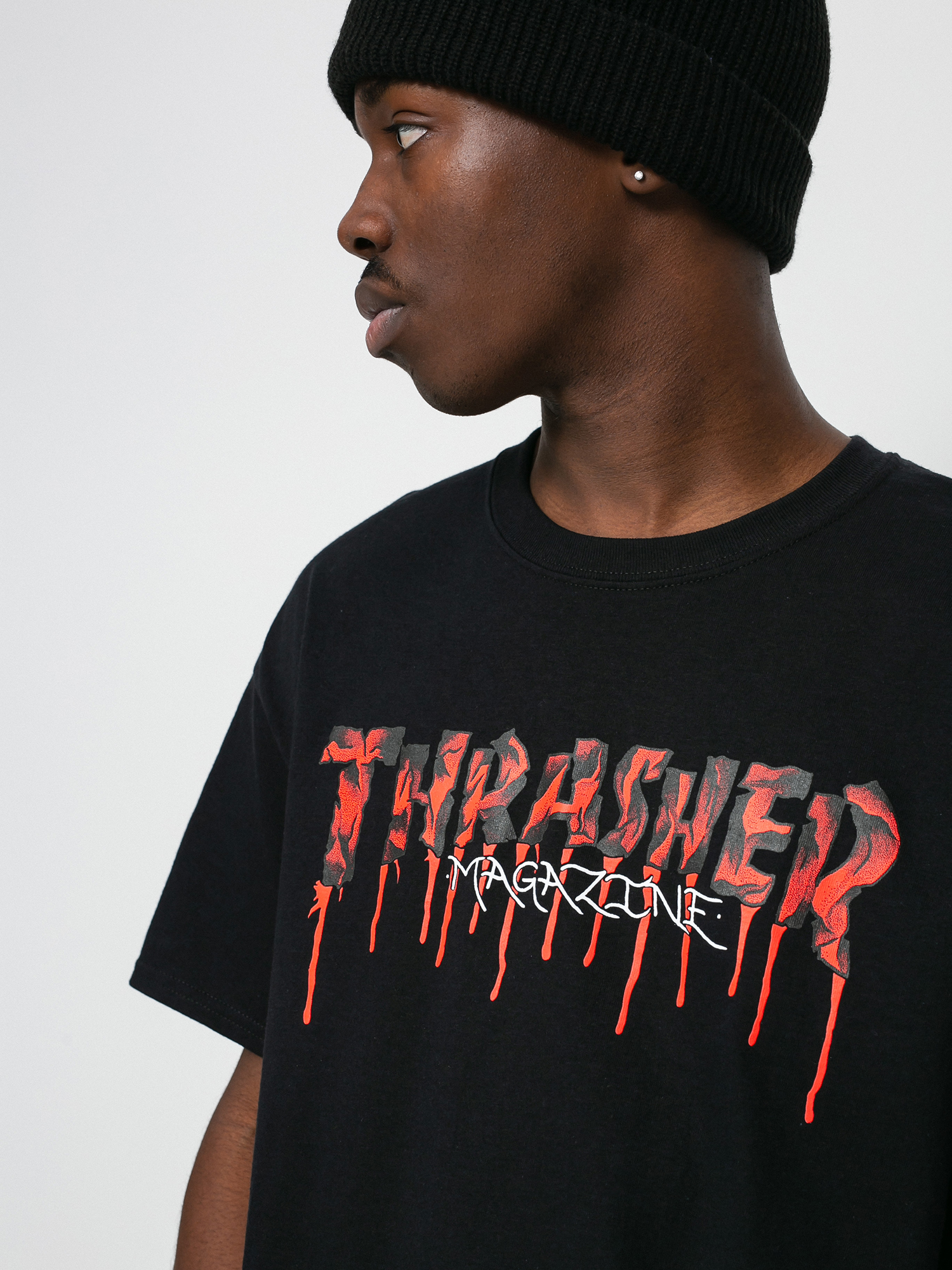 Thrasher Blood Drip T-shirt (black)