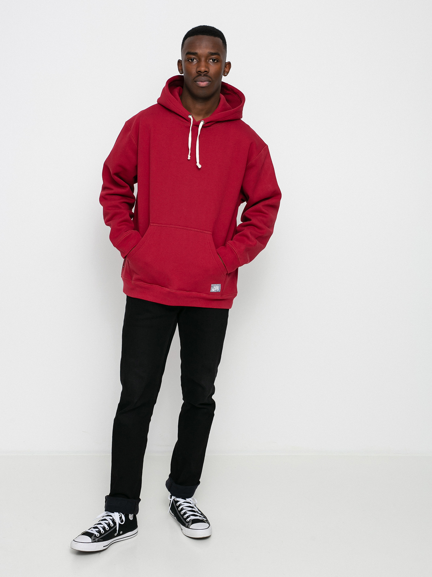 Nike SB Prm Sstnbl Fleece Sweatshirt (pomegranate/sail/white)