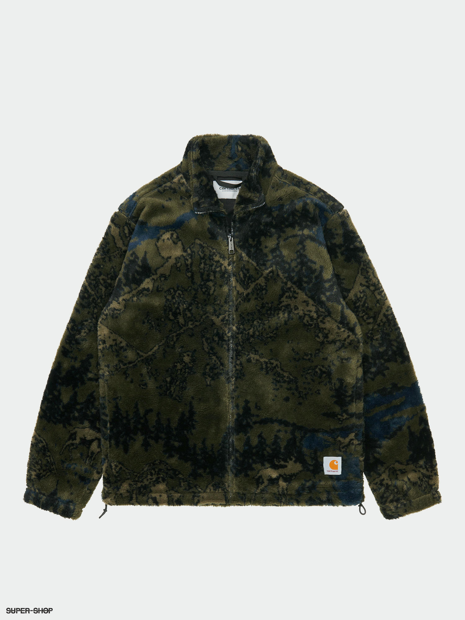 Carhartt WIP High Plains Liner Fleece Jacket Jacquard/Cypress
