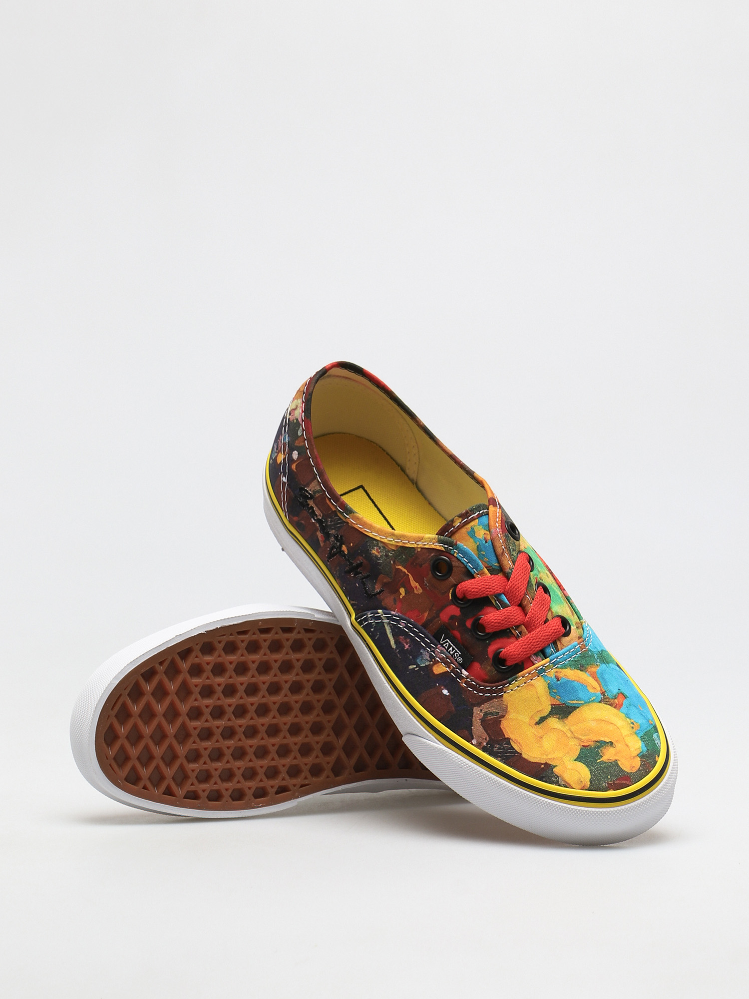 Vans X Moca Authentic Shoes (brenna youngblood/true white)