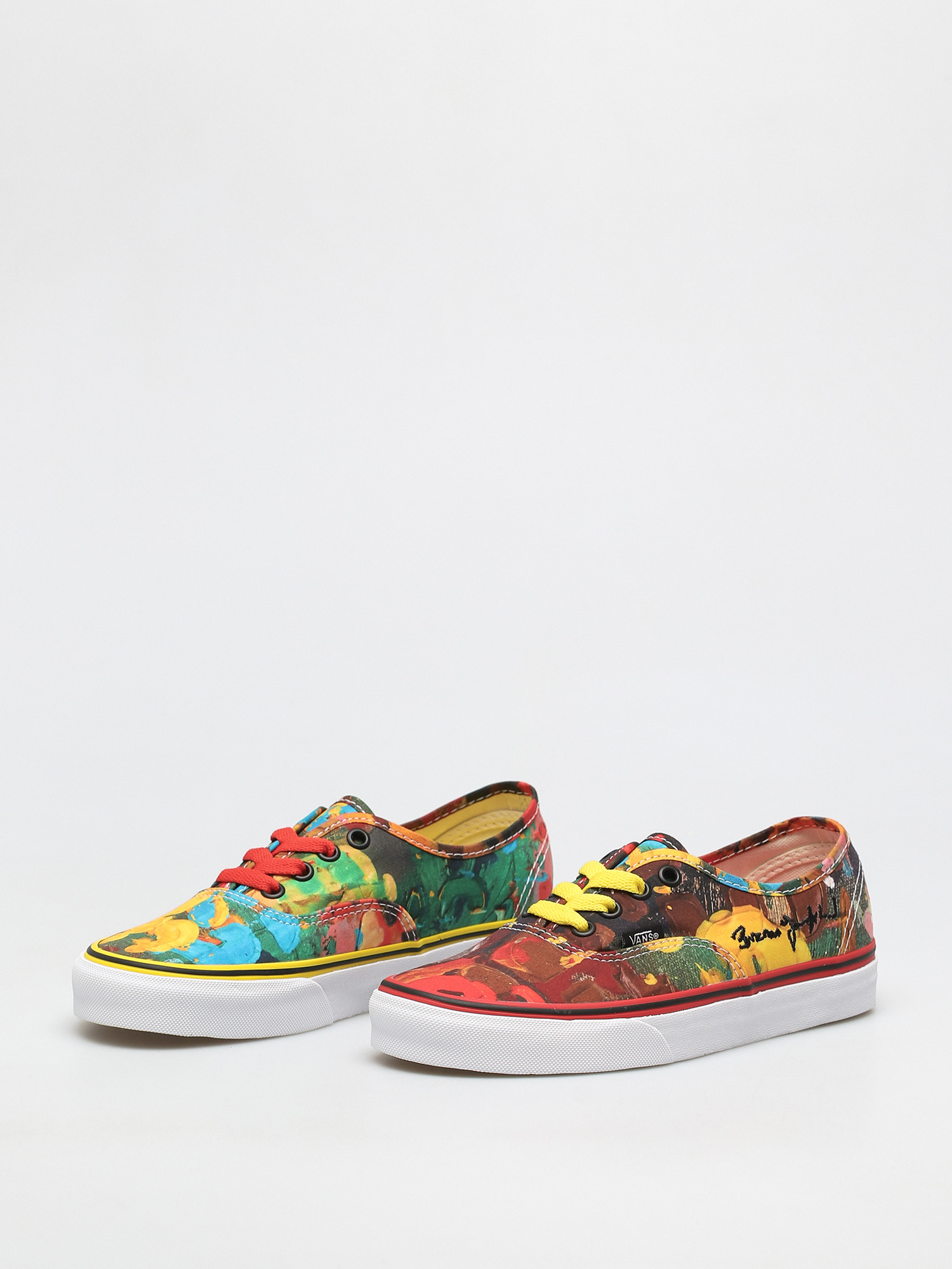 Vans X Moca Authentic Shoes (brenna youngblood/true white)
